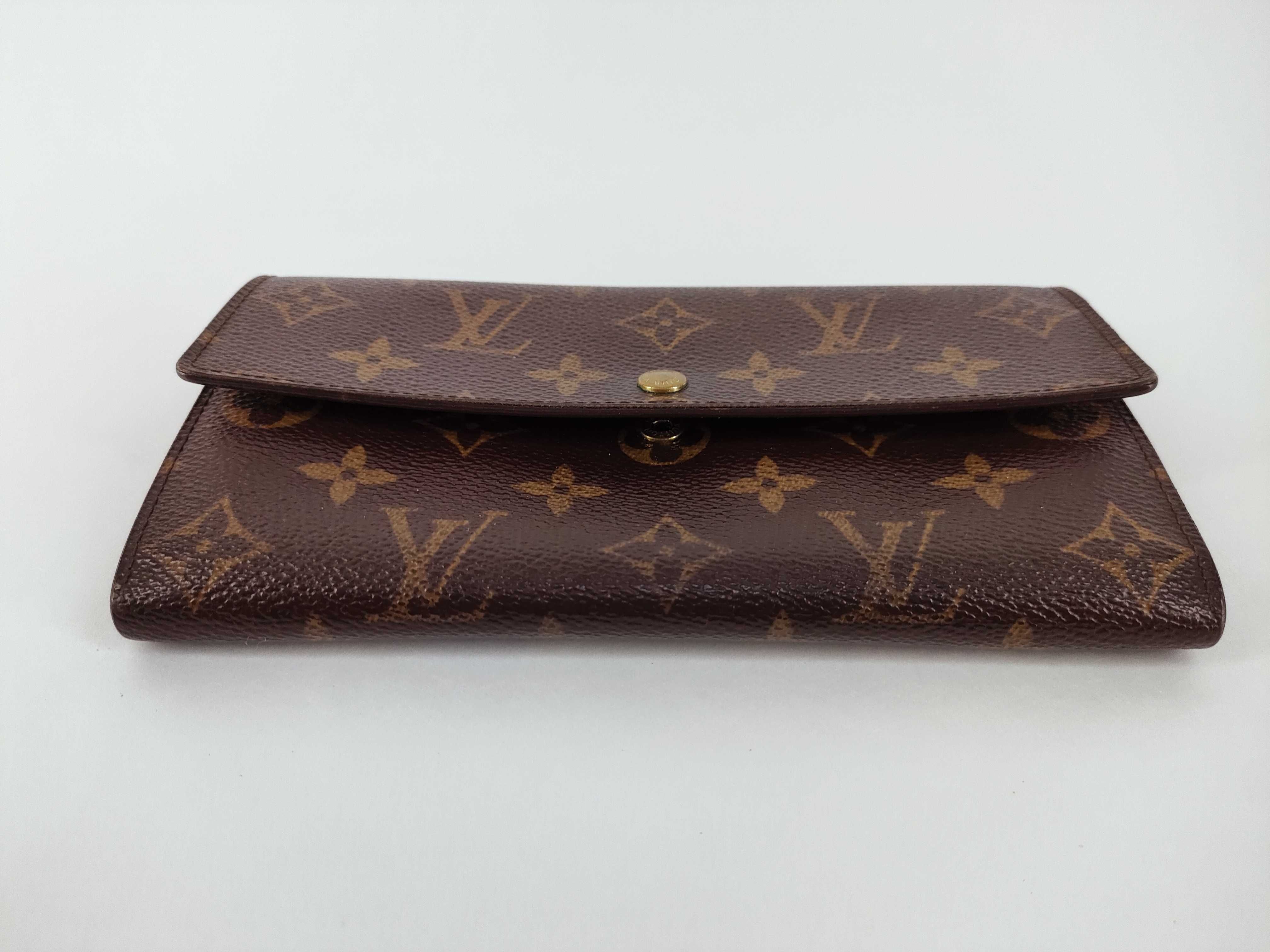 Monogram Empreinte Louis Vuitton Monogram Pochette Porte Monnaie Credit Long Wallet M61726 with Coin Pocket Wallet CT0085 Wallet — view 5
