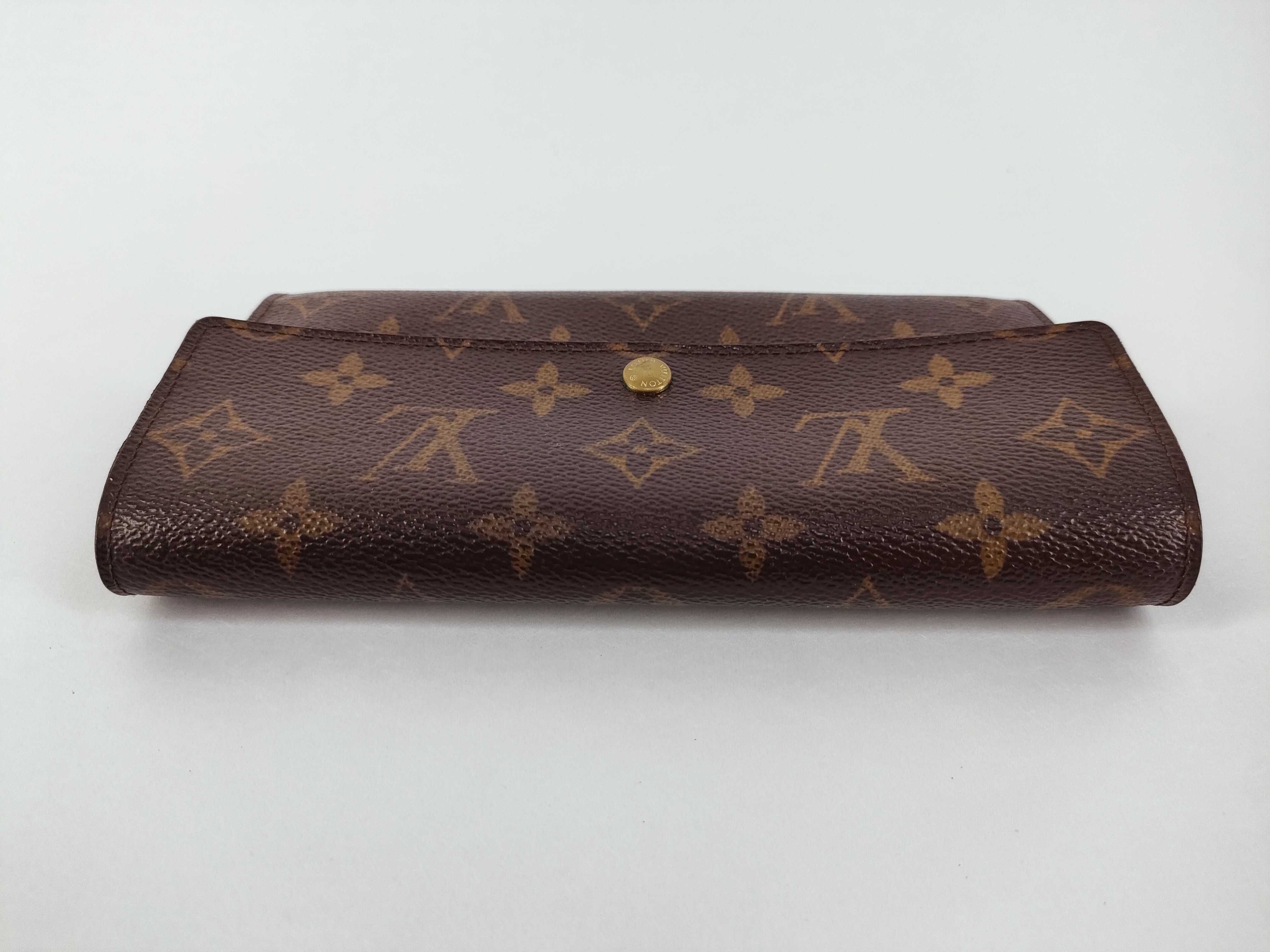Monogram Empreinte Louis Vuitton Monogram Pochette Porte Monnaie Credit Long Wallet M61726 with Coin Pocket Wallet CT0085 Wallet — view 7