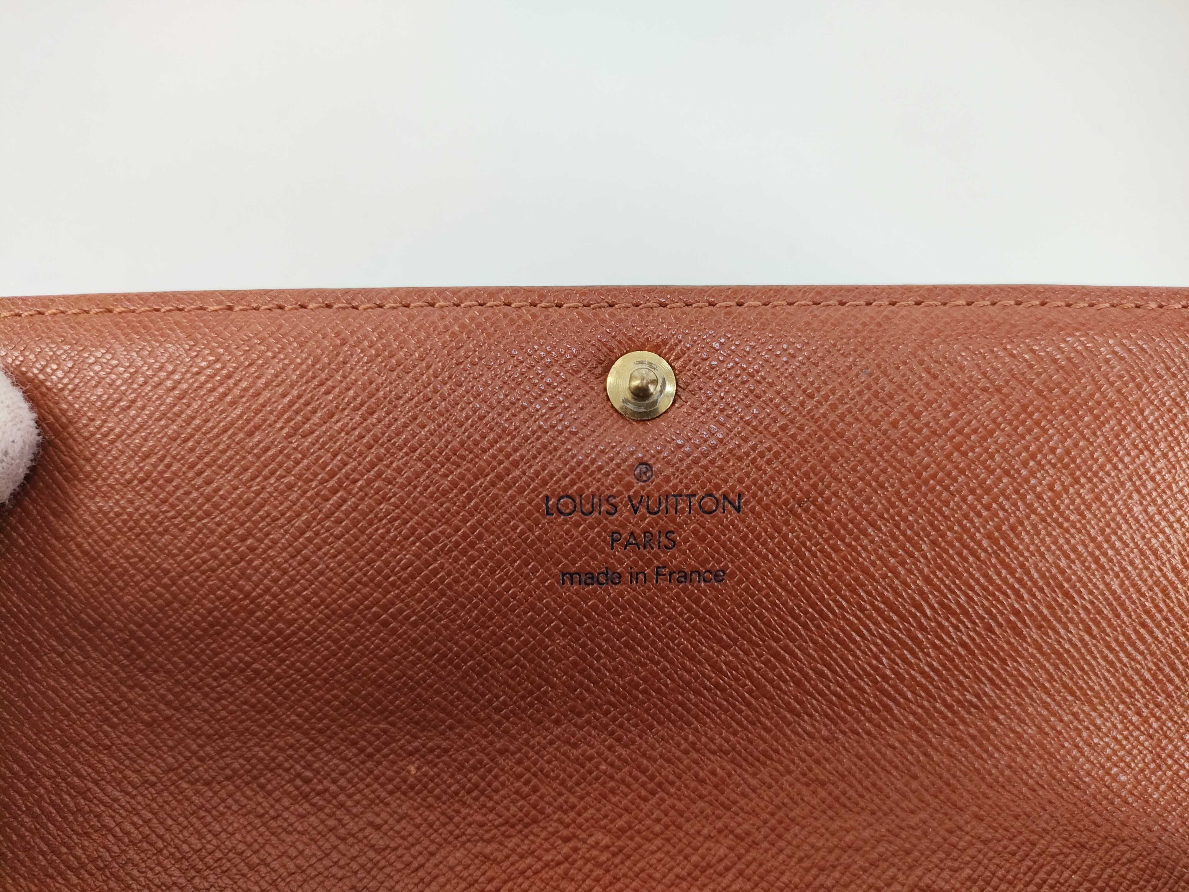 Monogram Empreinte Louis Vuitton Monogram Pochette Porte Monnaie Credit Long Wallet M61726 with Coin Pocket Wallet CT0085 Wallet — view 10