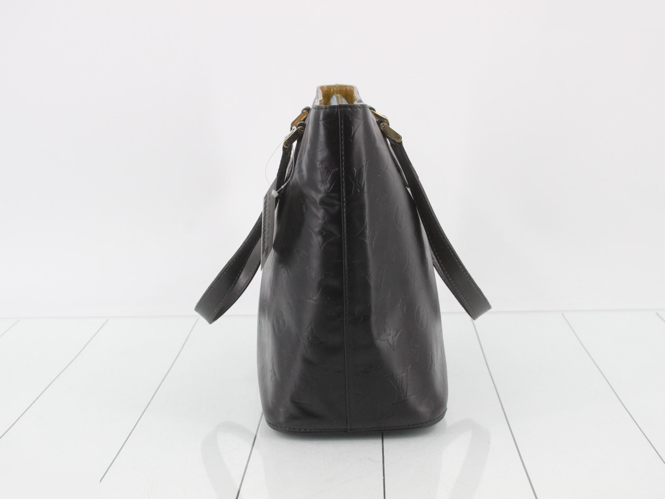 Monogram Mat Noir Tote Bag — view 4