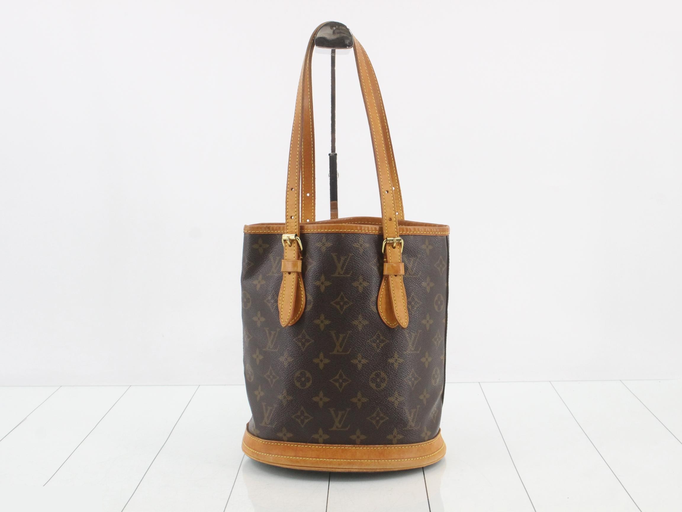 Monogram Shoulder Bag Bucket PM — view 2
