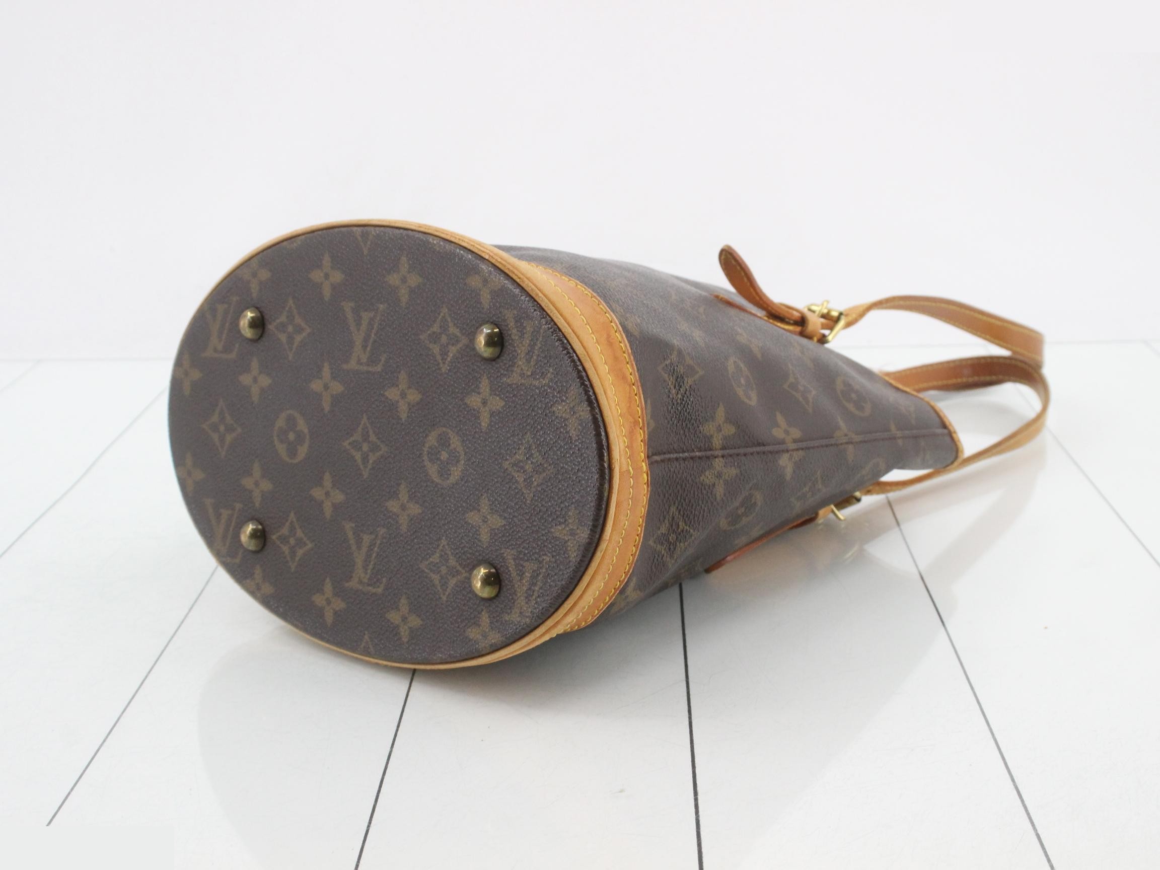 Monogram Shoulder Bag Bucket PM — view 6