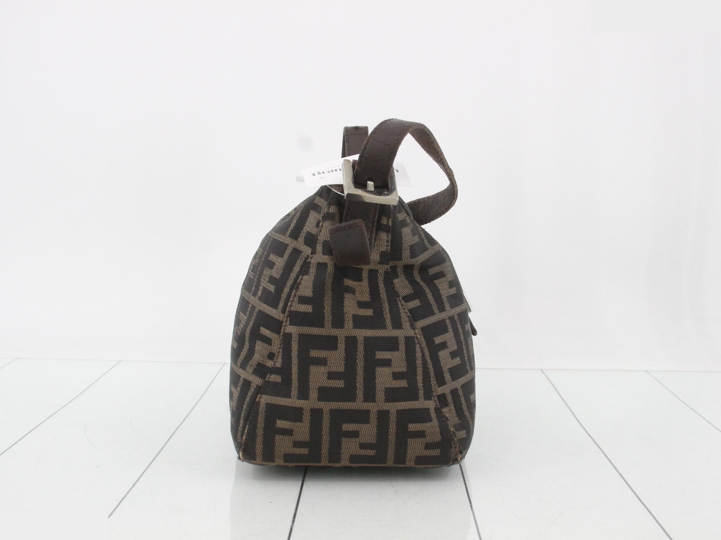Zucca pattern canvas shoulder bag, Mamma Bucket. — view 4