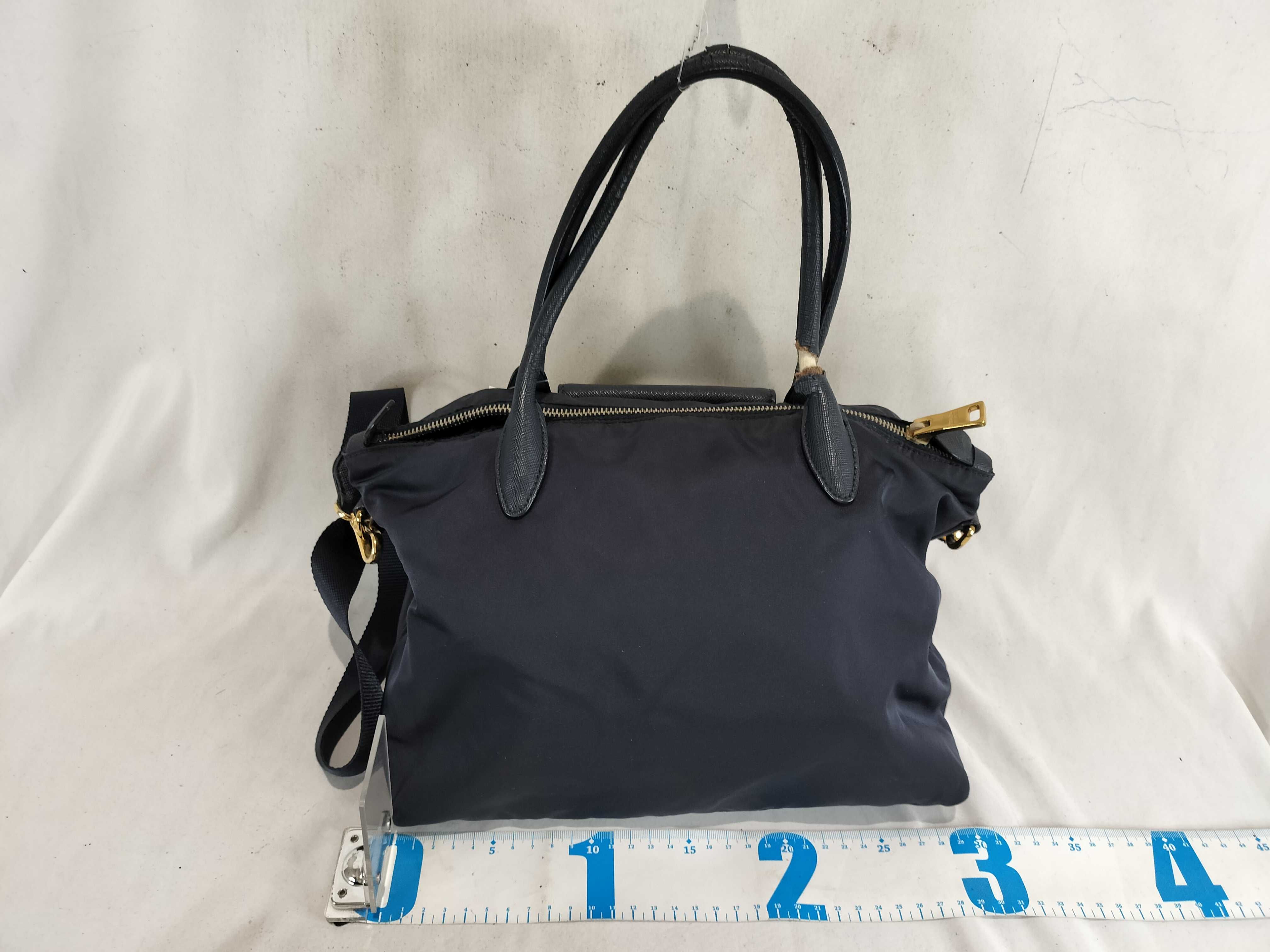 Nylon 1BA106 2-way Bag, Black Shoulder Bag — view 2
