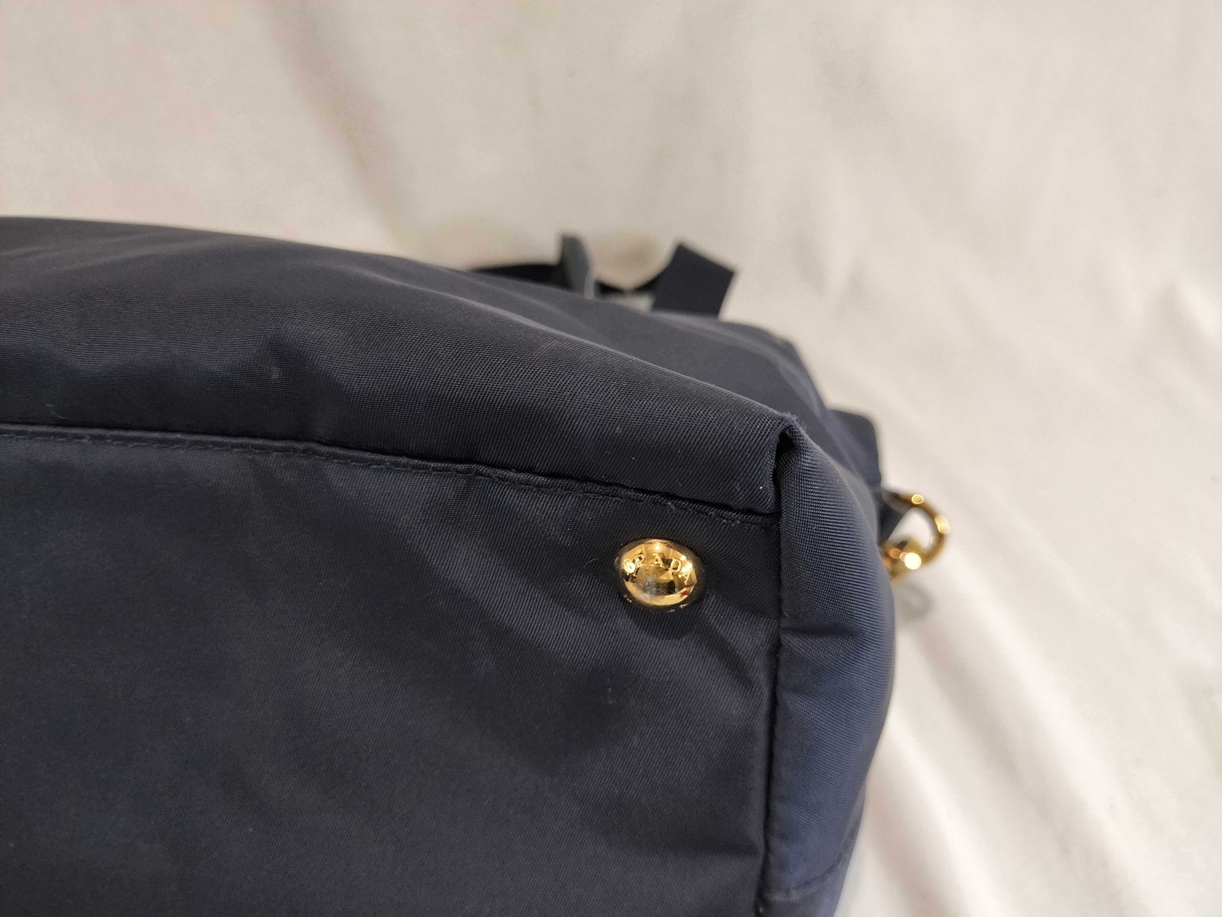 Nylon 1BA106 2-way Bag, Black Shoulder Bag — view 8
