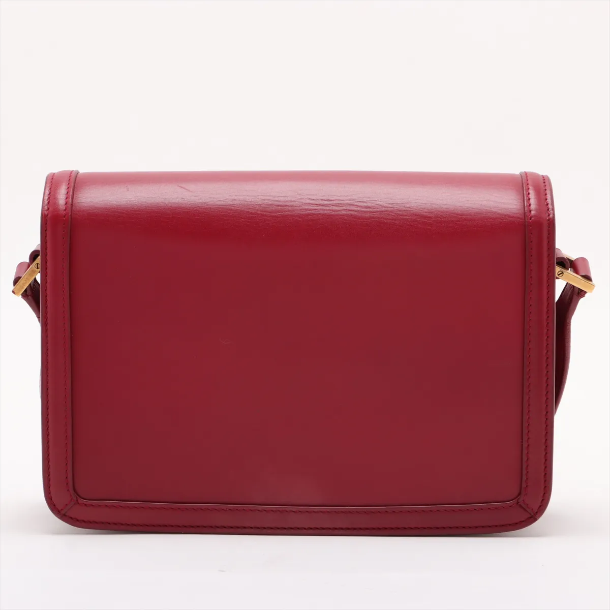 Solferino Leather Shoulder Bag Red — view 2