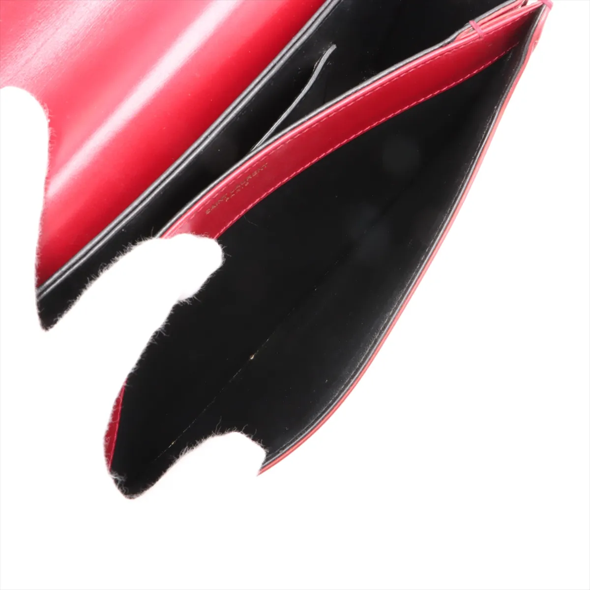 Solferino Leather Shoulder Bag Red — view 7