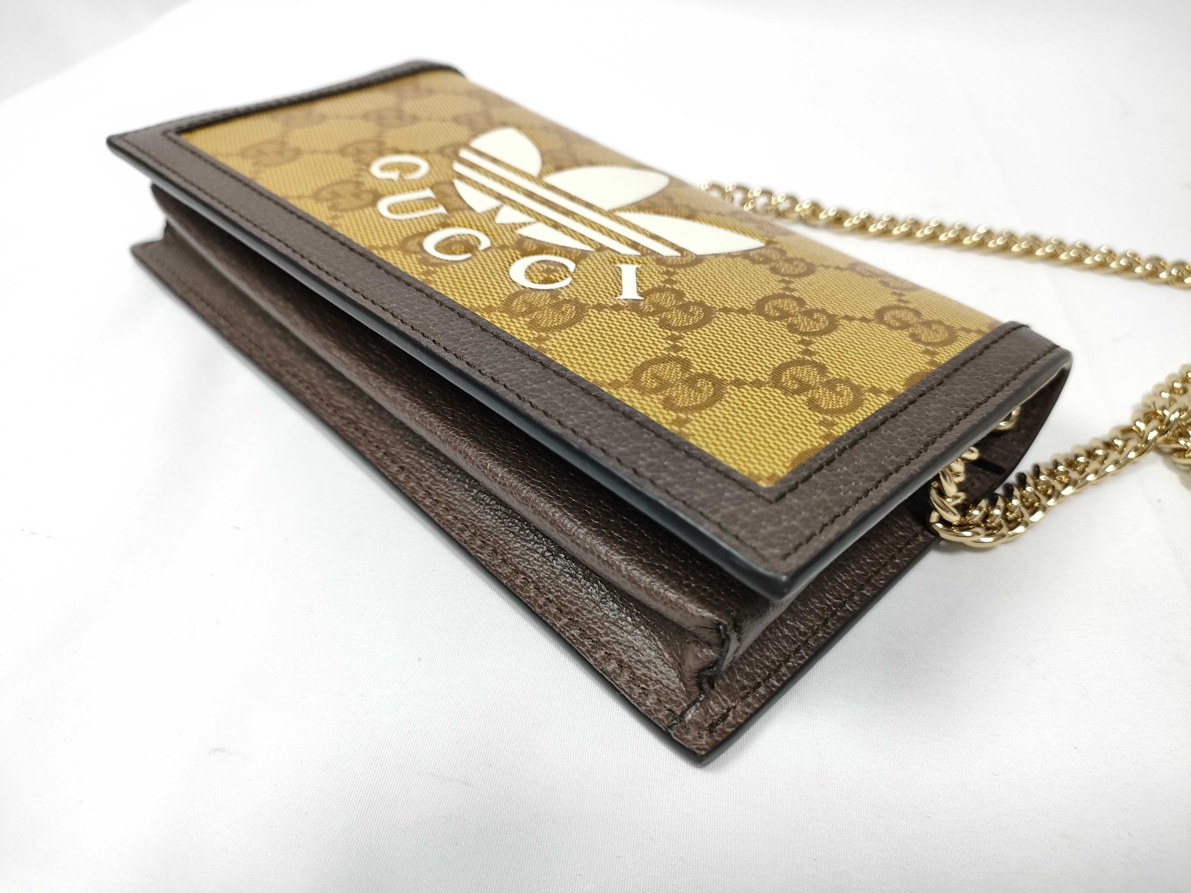 x Adidas Chain Wallet Beige Brown 621892 Wallet — view 3