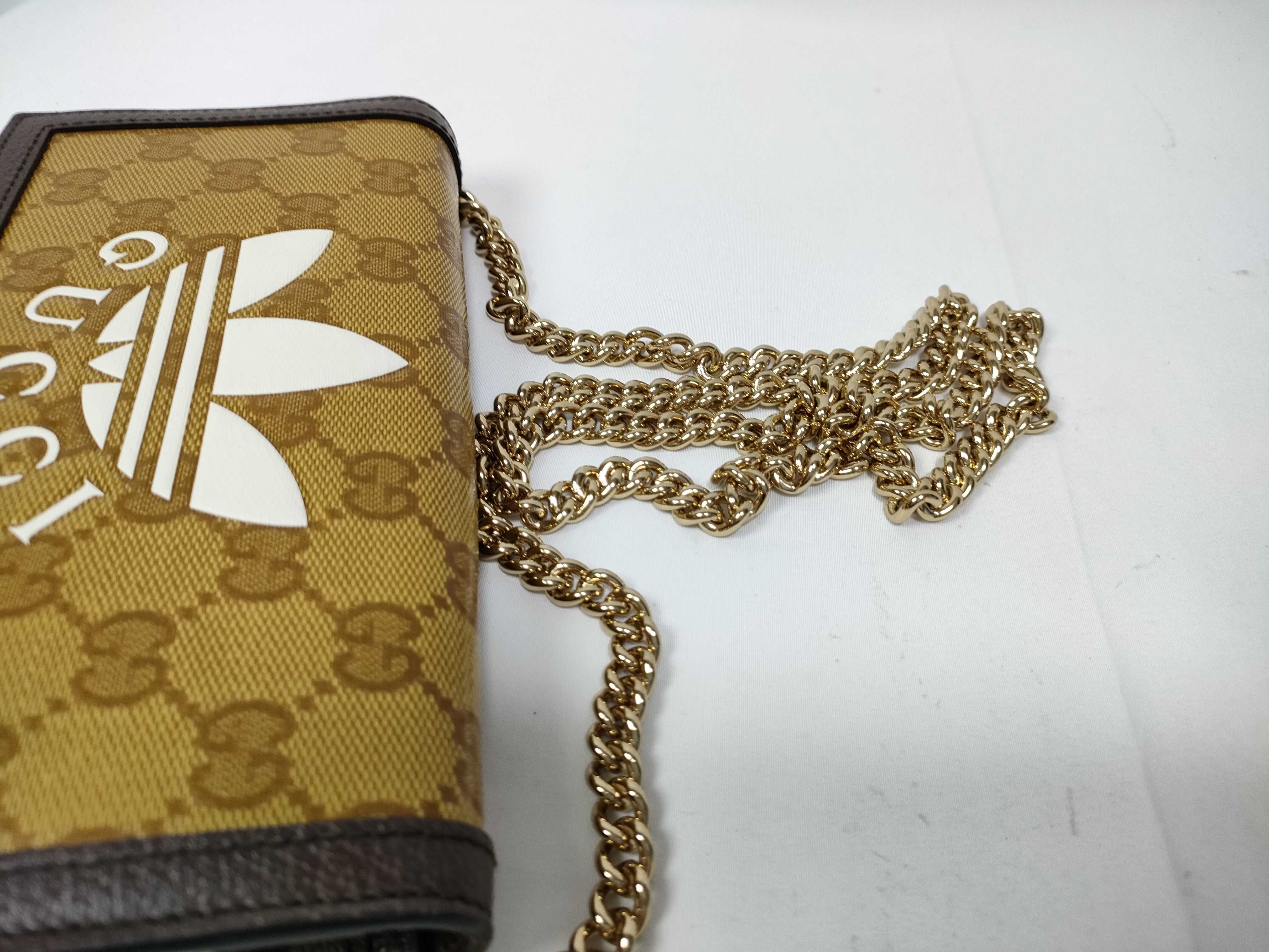 x Adidas Chain Wallet Beige Brown 621892 Wallet — view 4