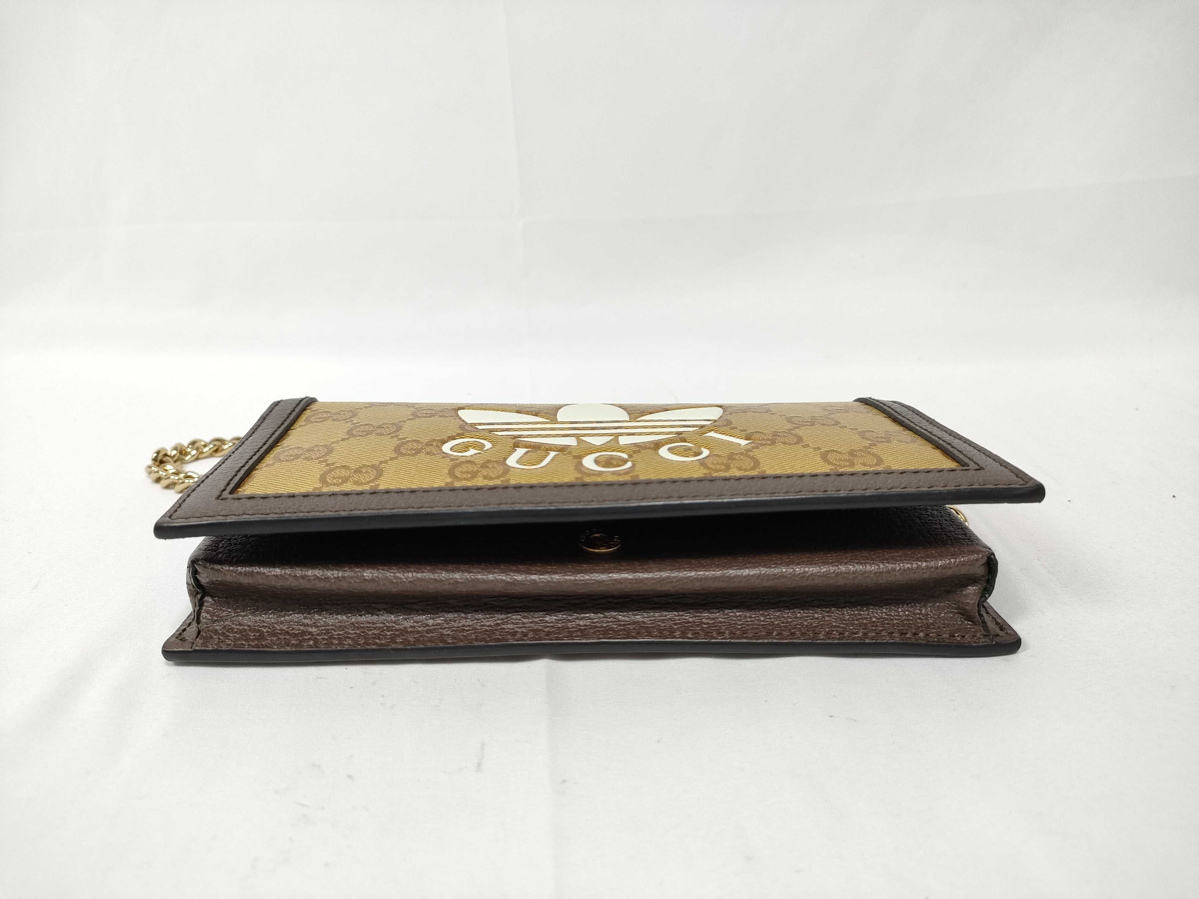 x Adidas Chain Wallet Beige Brown 621892 Wallet — view 6