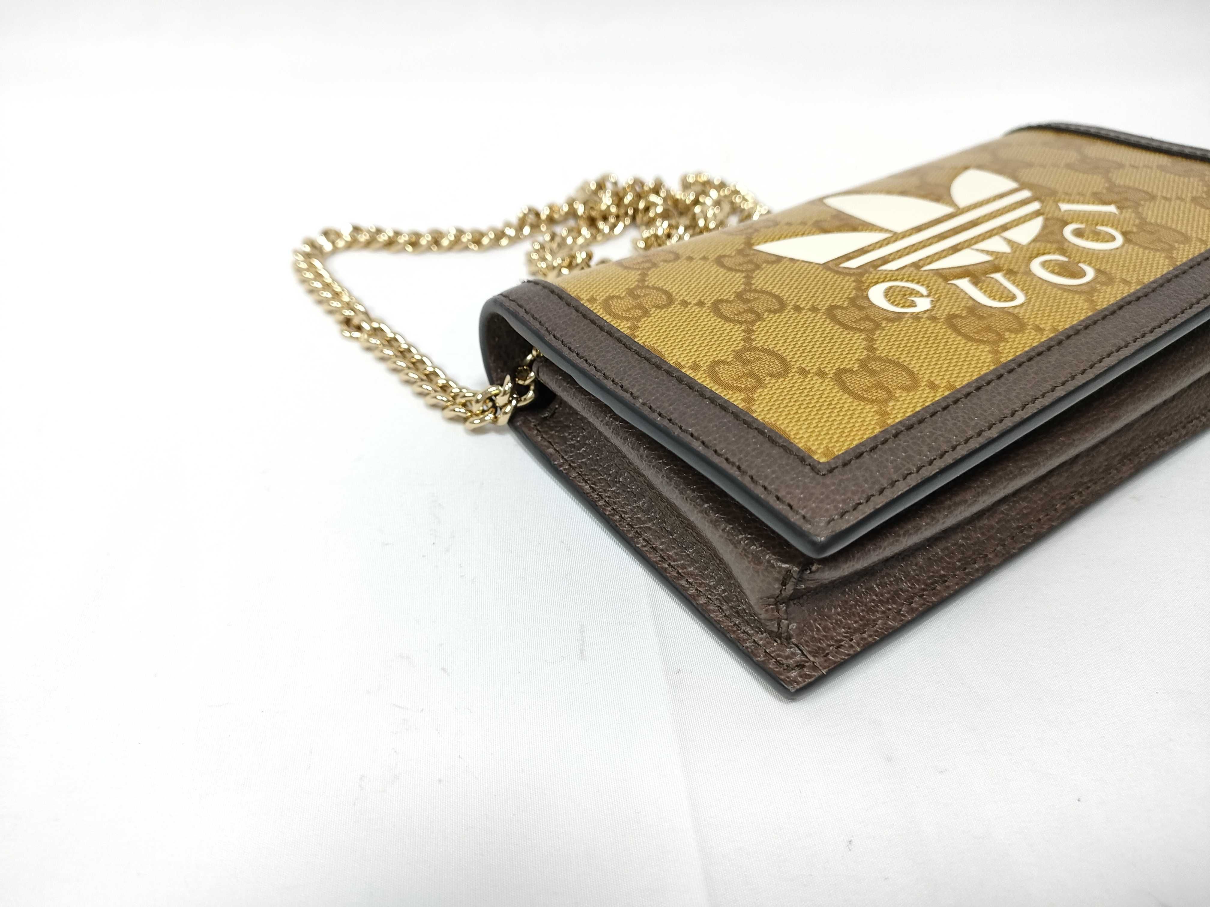 x Adidas Chain Wallet Beige Brown 621892 Wallet — view 7