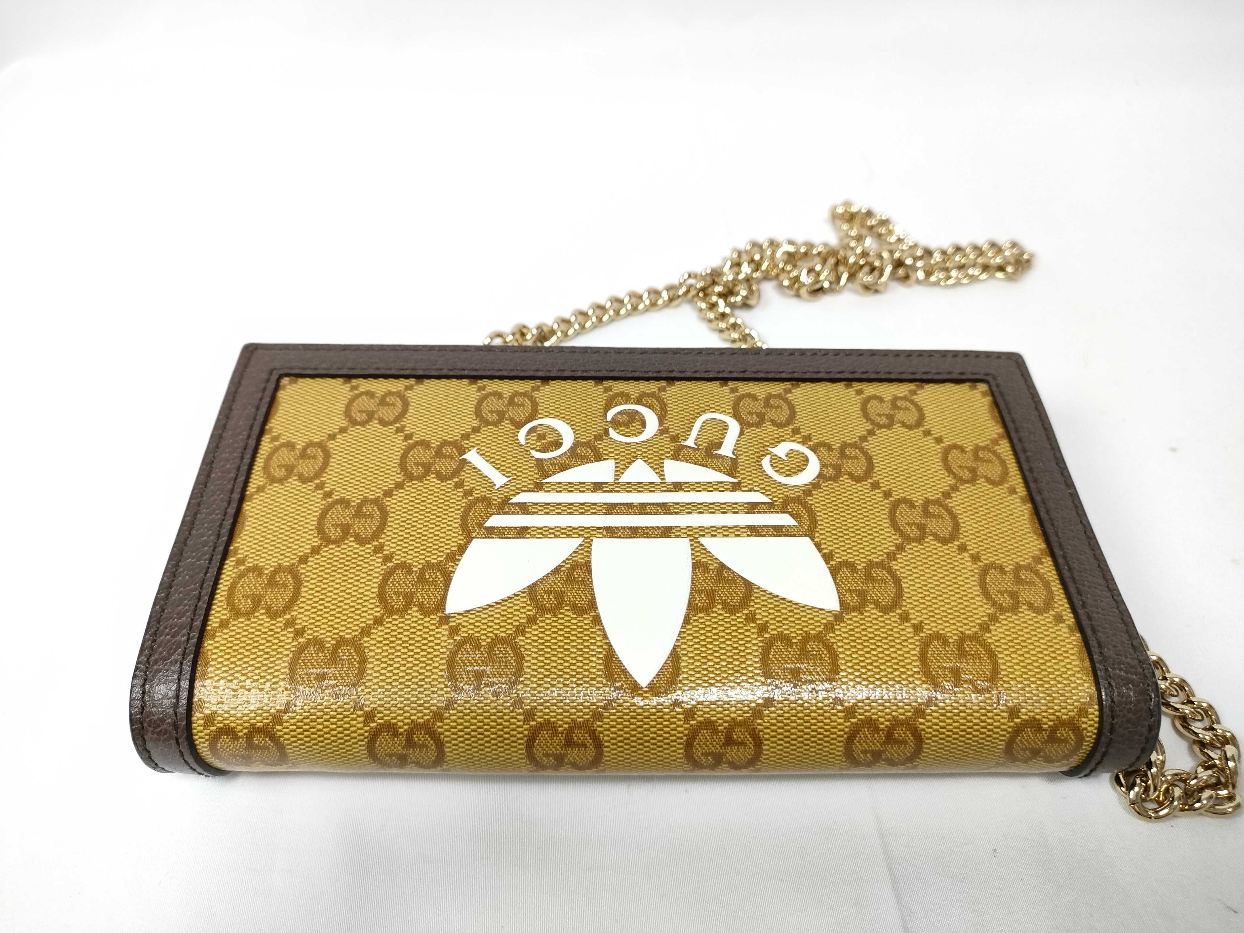 x Adidas Chain Wallet Beige Brown 621892 Wallet — view 8