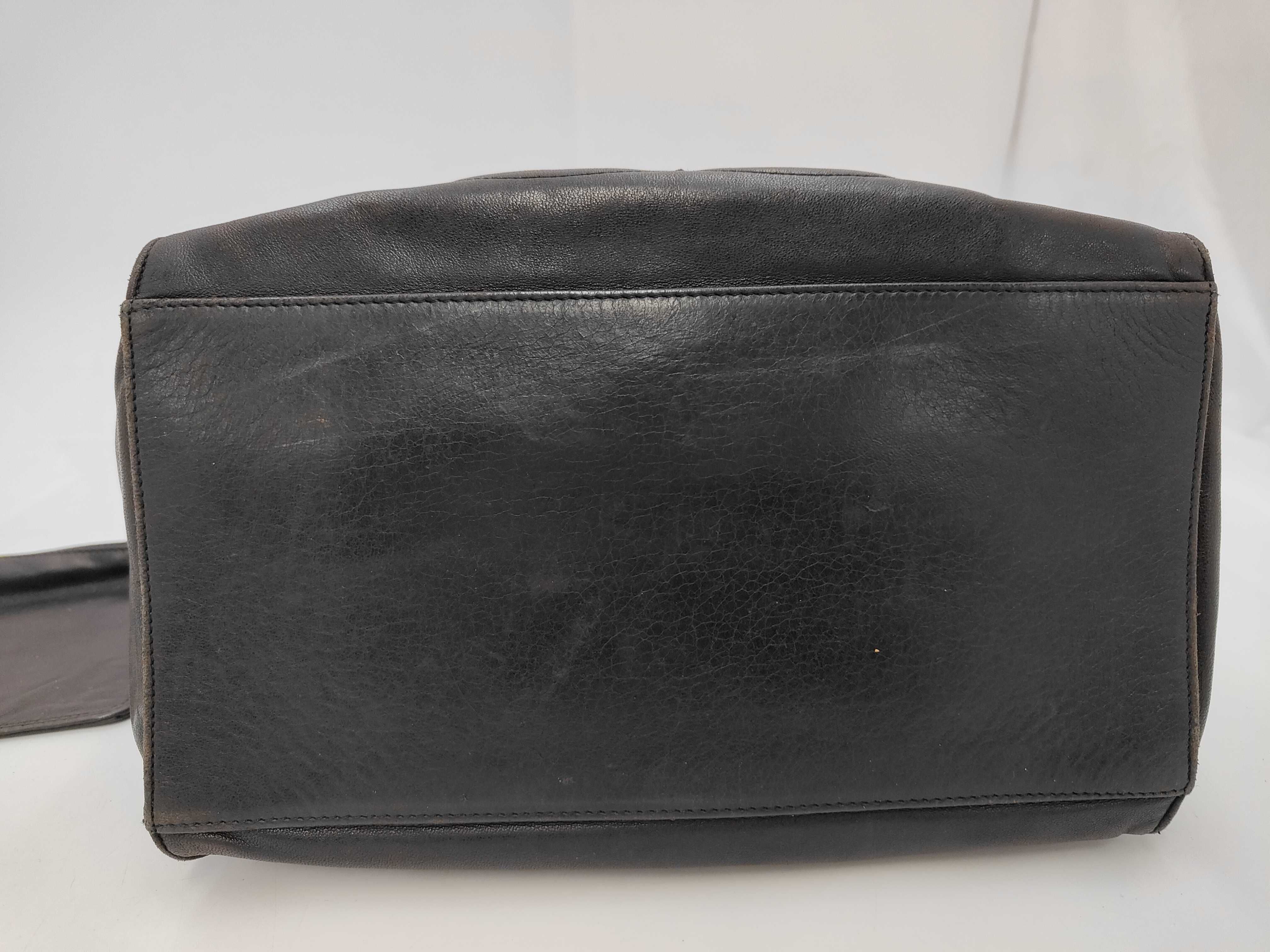 leather drawstring shoulder bag — view 7