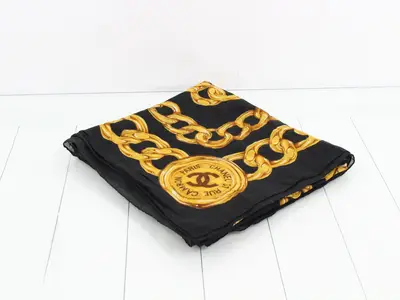 Cotton chain scarf