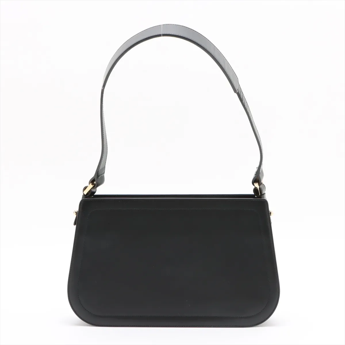 Macadam Leather Shoulder Bag Black — view 2