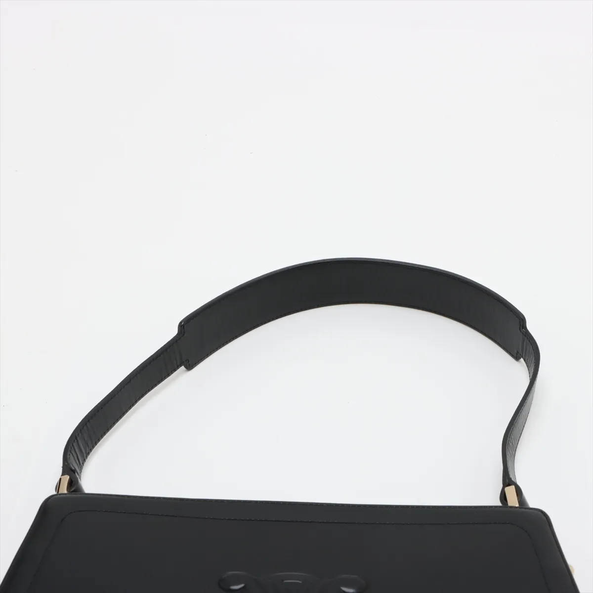 Macadam Leather Shoulder Bag Black — view 6