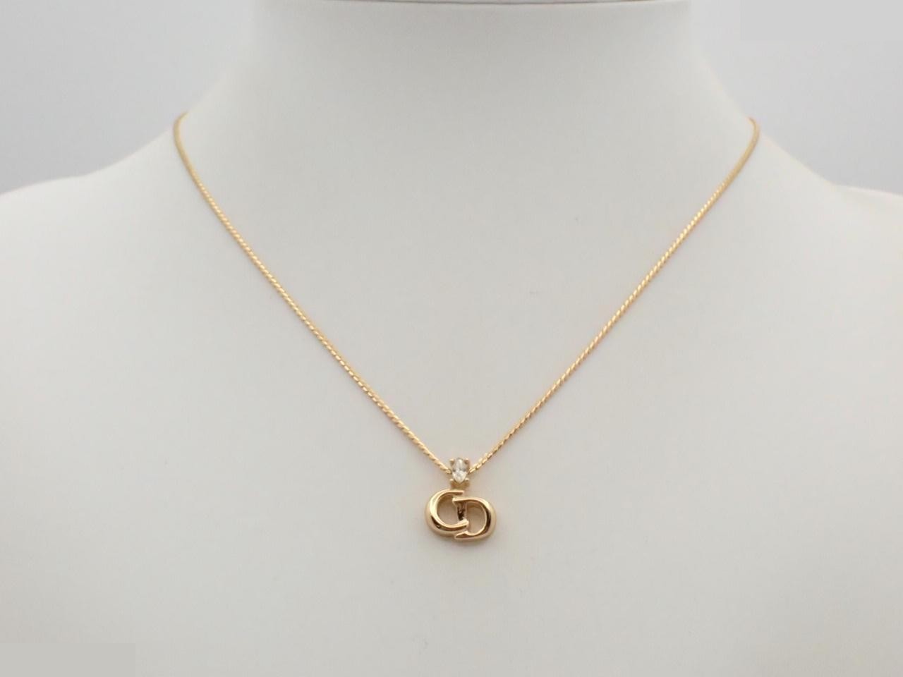 Gold necklace, chain approximately 42cm — view 3