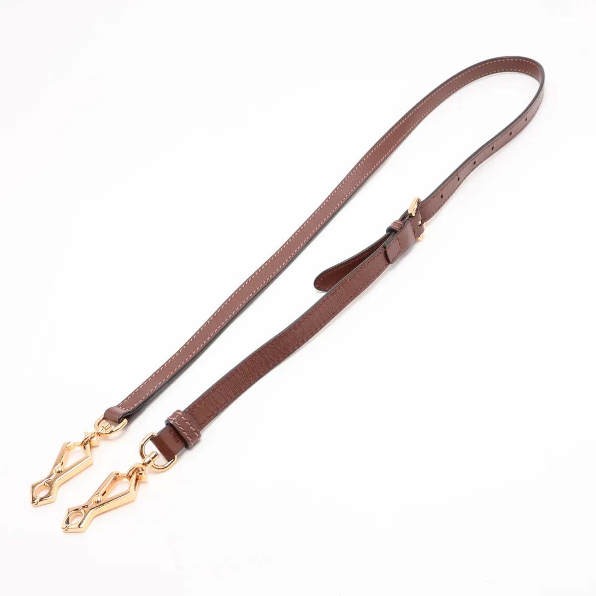 GG Supreme Horsebit 1955 PVC x Leather 2-Way Handbag Brown 640716 — view 7