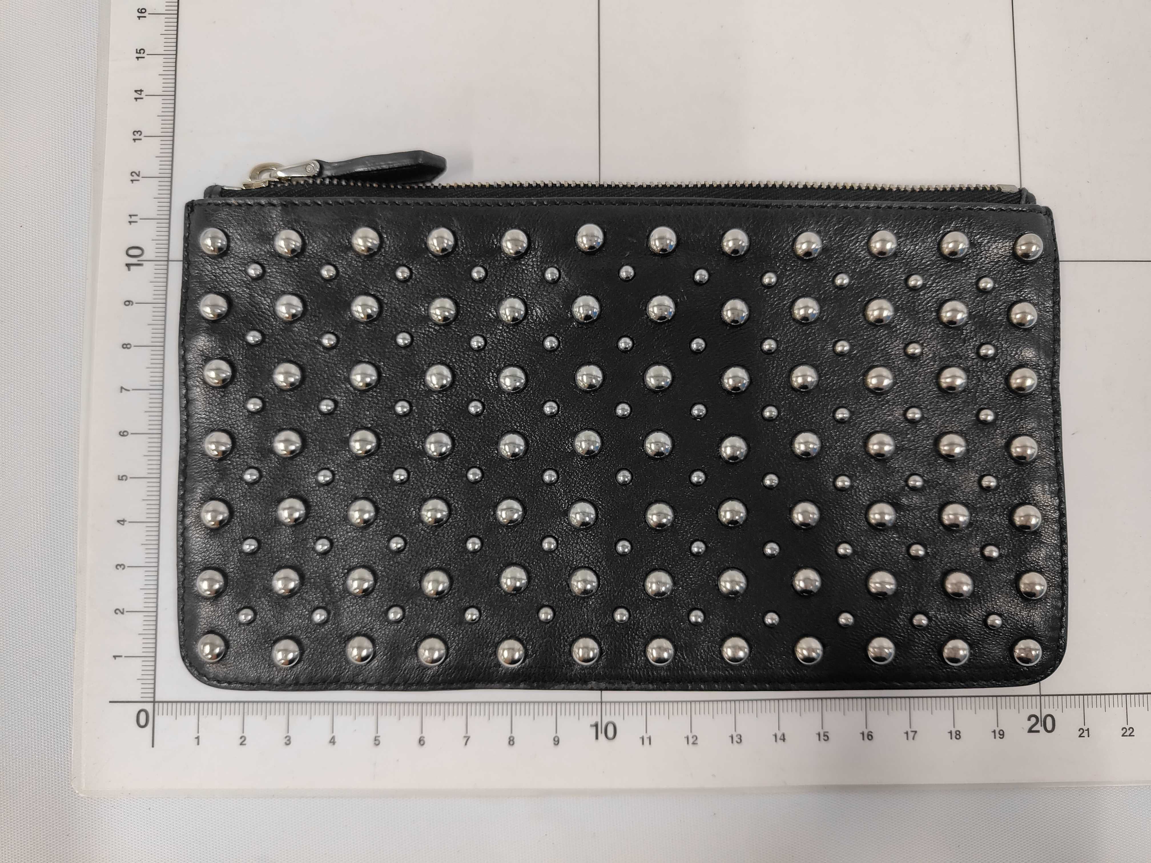 Leather Studded Pouch — view 2