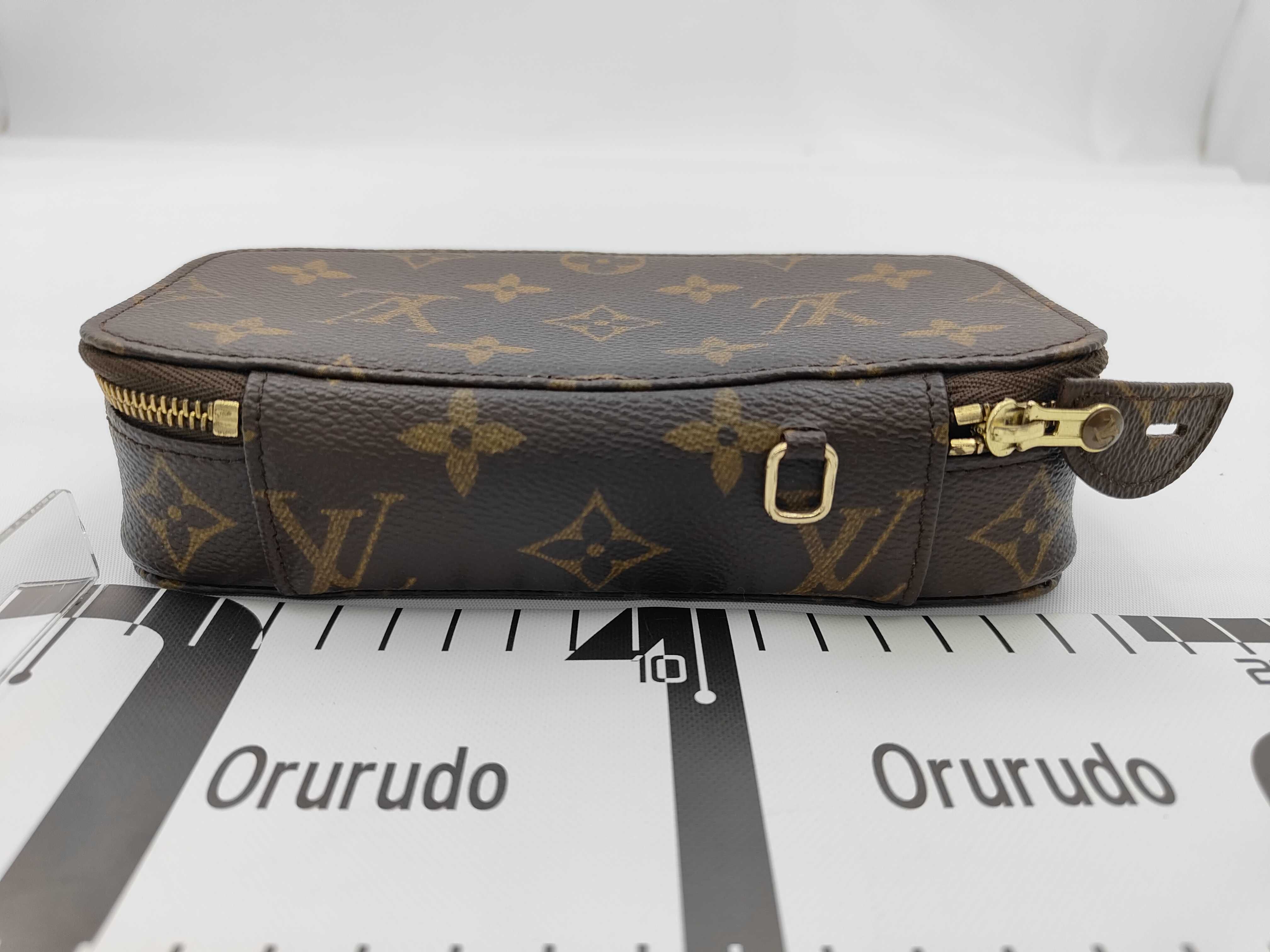 Monogram Brown Pouch M47352 Monte Carlo Pouch — view 2