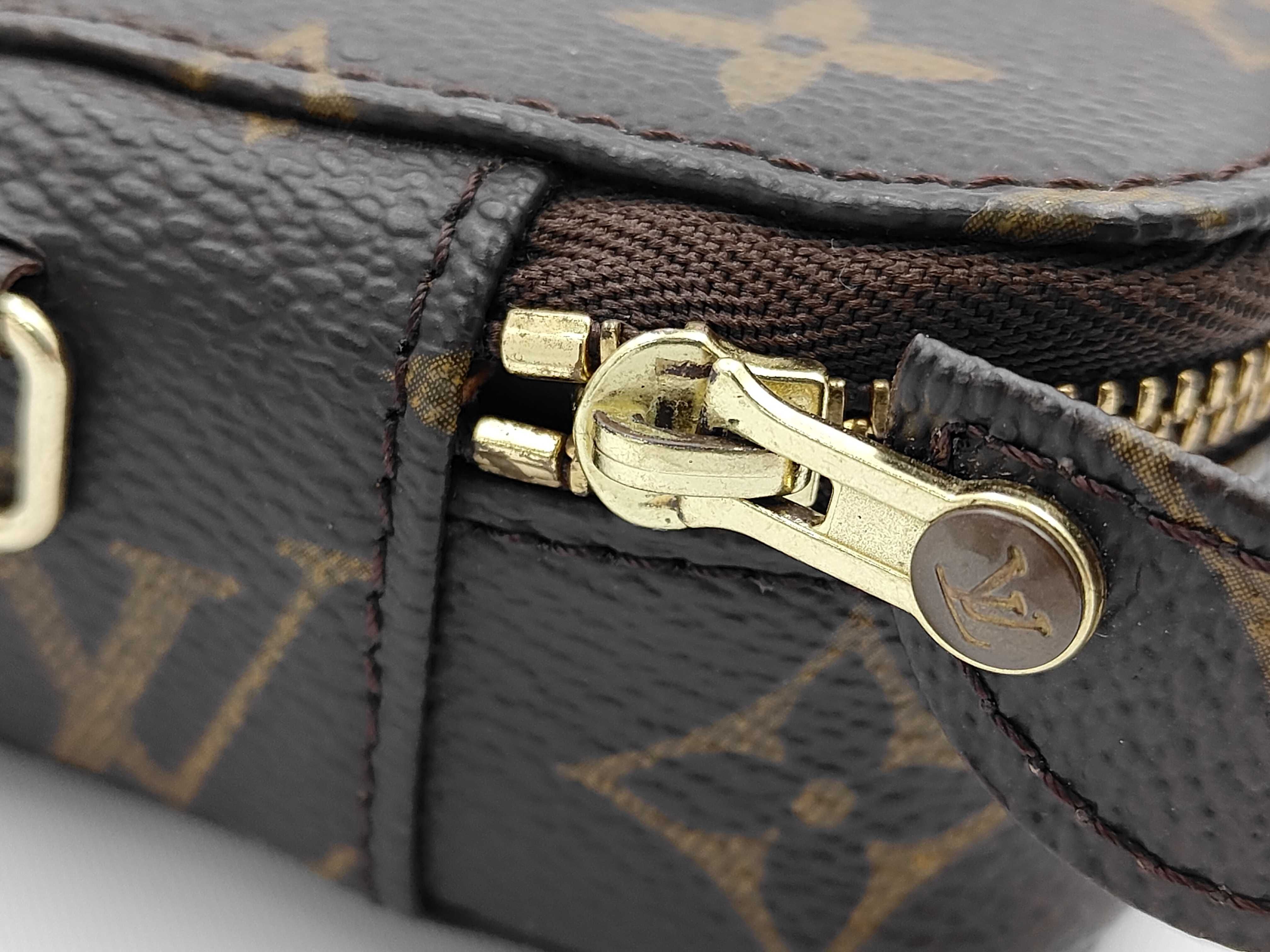 Monogram Brown Pouch M47352 Monte Carlo Pouch — view 4