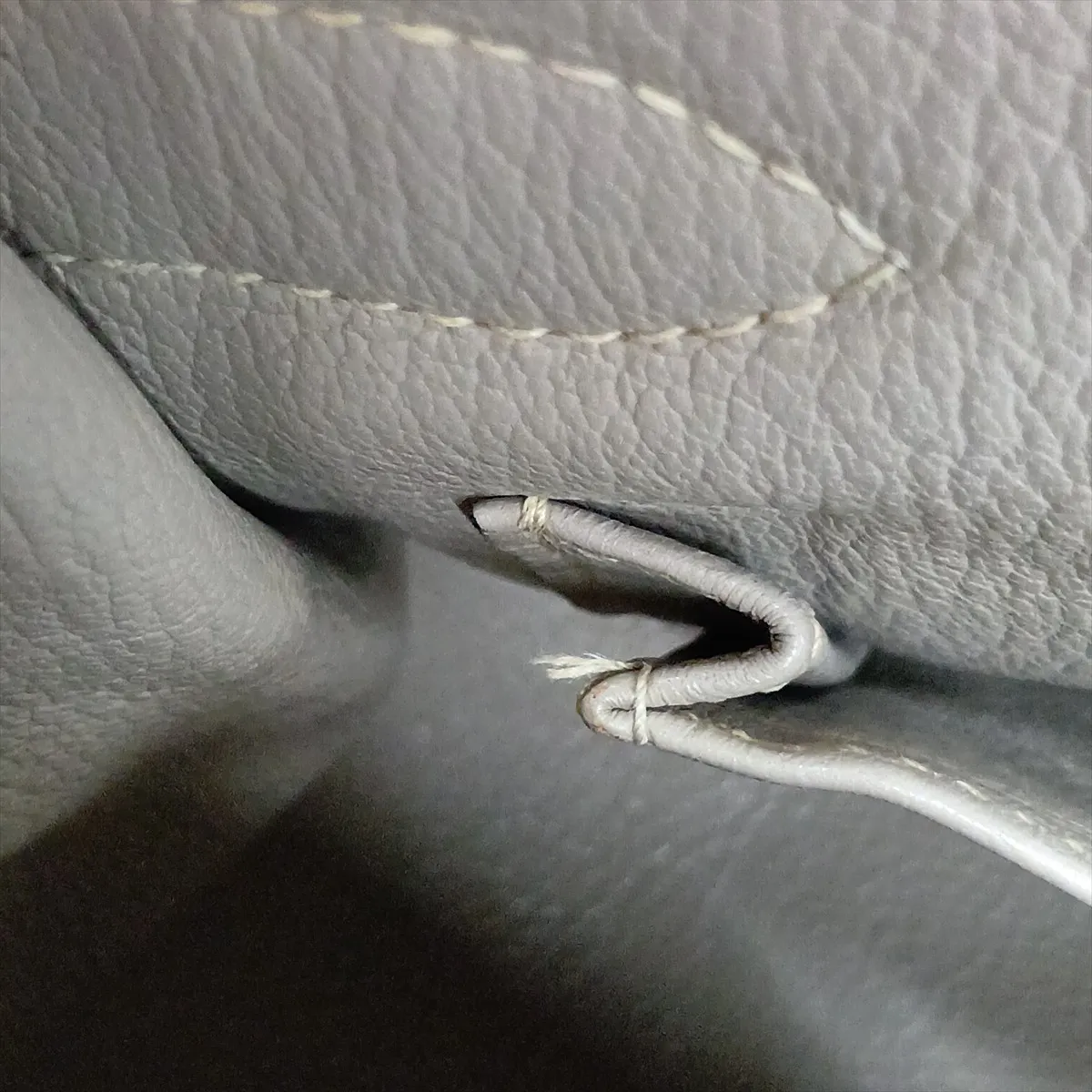 Jypsiere 34, Taurillon Clemence leather, Turtledove Grey, Silver hardware O: 2011 — view 15