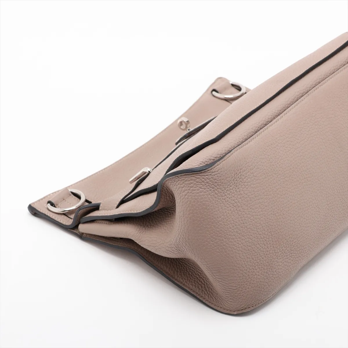 Jypsiere 34, Taurillon Clemence leather, Turtledove Grey, Silver hardware O: 2011 — view 4