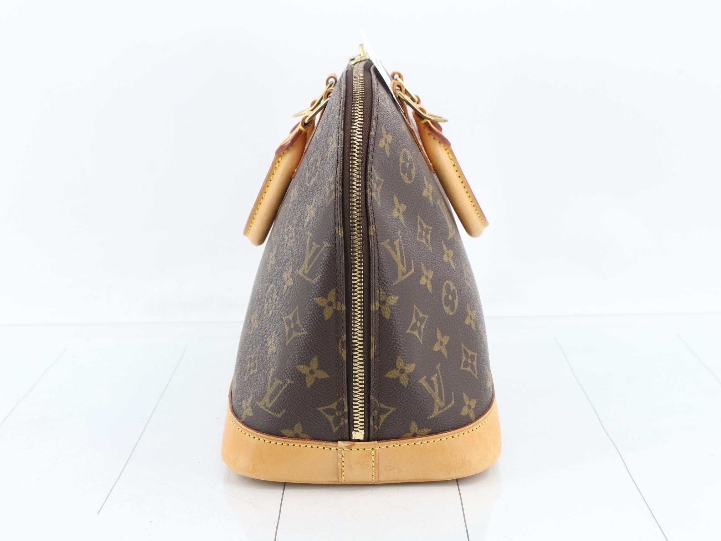 Alma PM Handbag, Monogram — view 3
