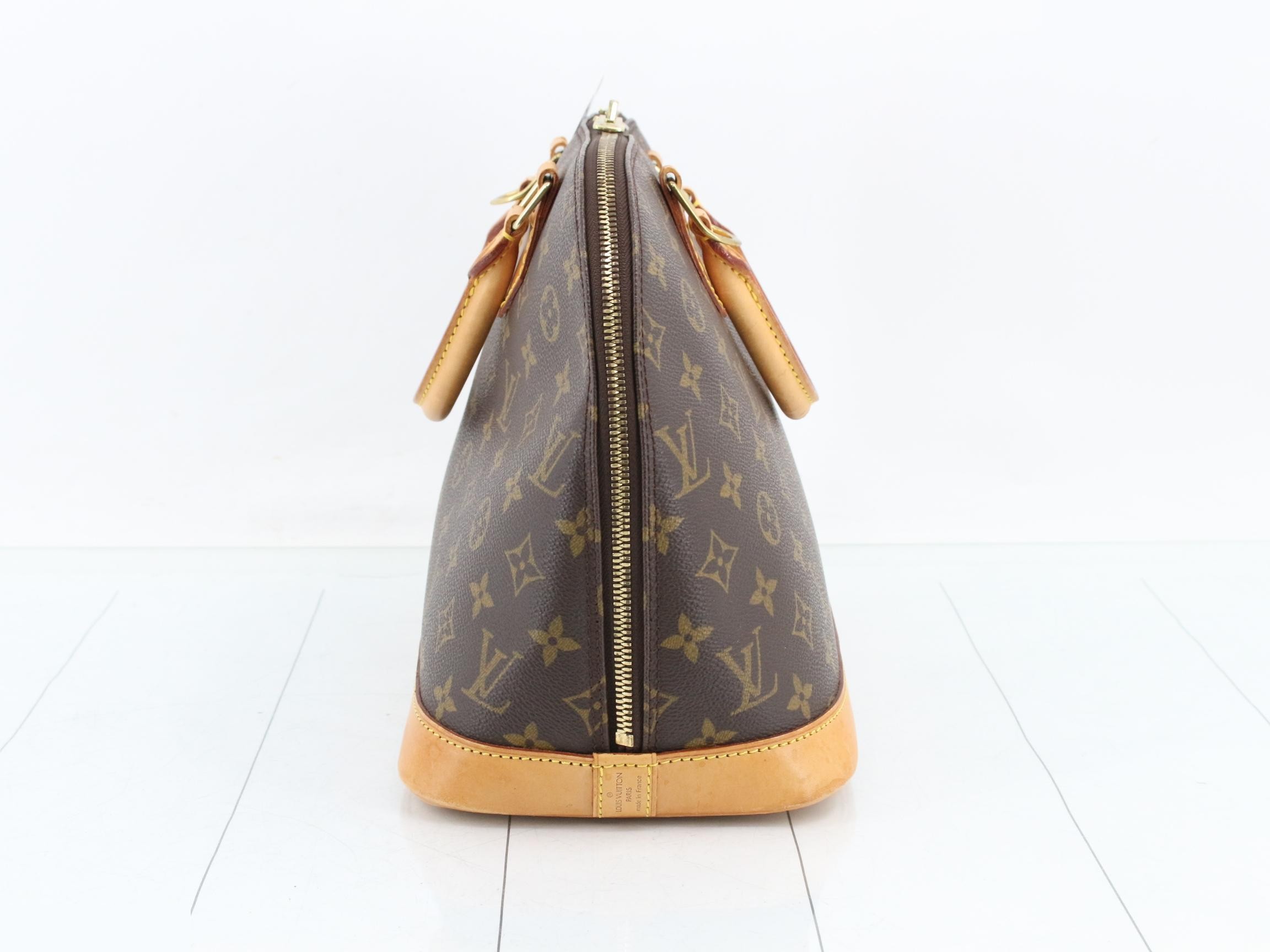 Alma PM Handbag, Monogram — view 4