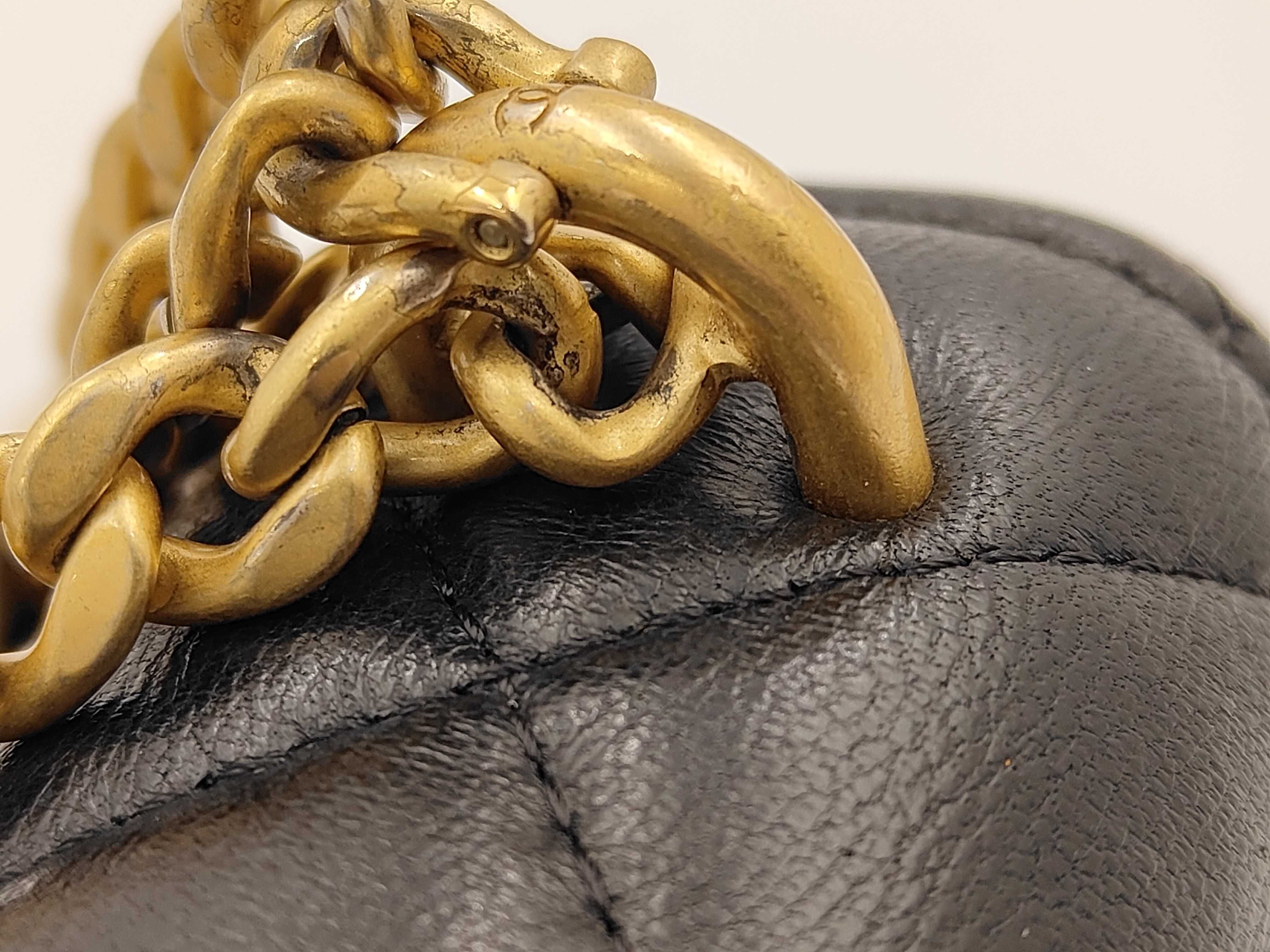 Matelassé Chain Shoulder Bag — view 7