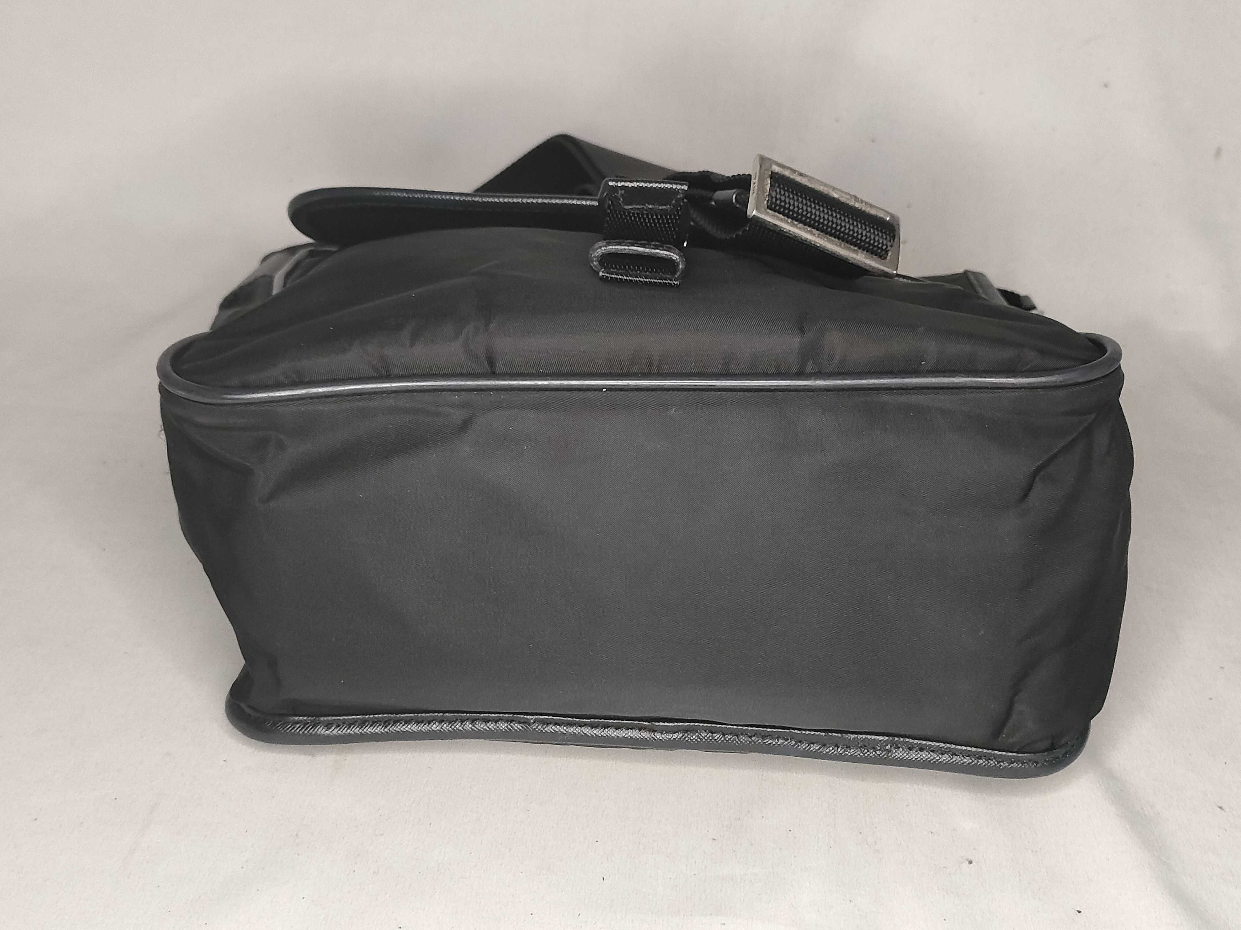 Nylon Shoulder Bag, Grayish Khaki — view 7