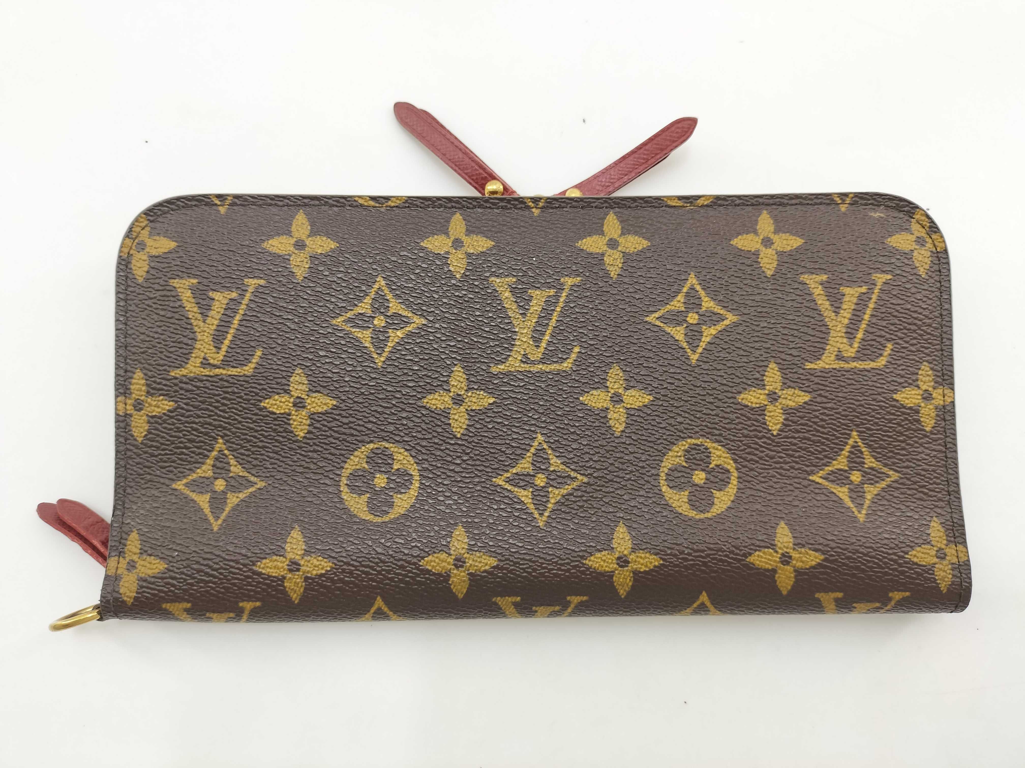 Monogram Portefeuille Insolid Fuchsia Wallet