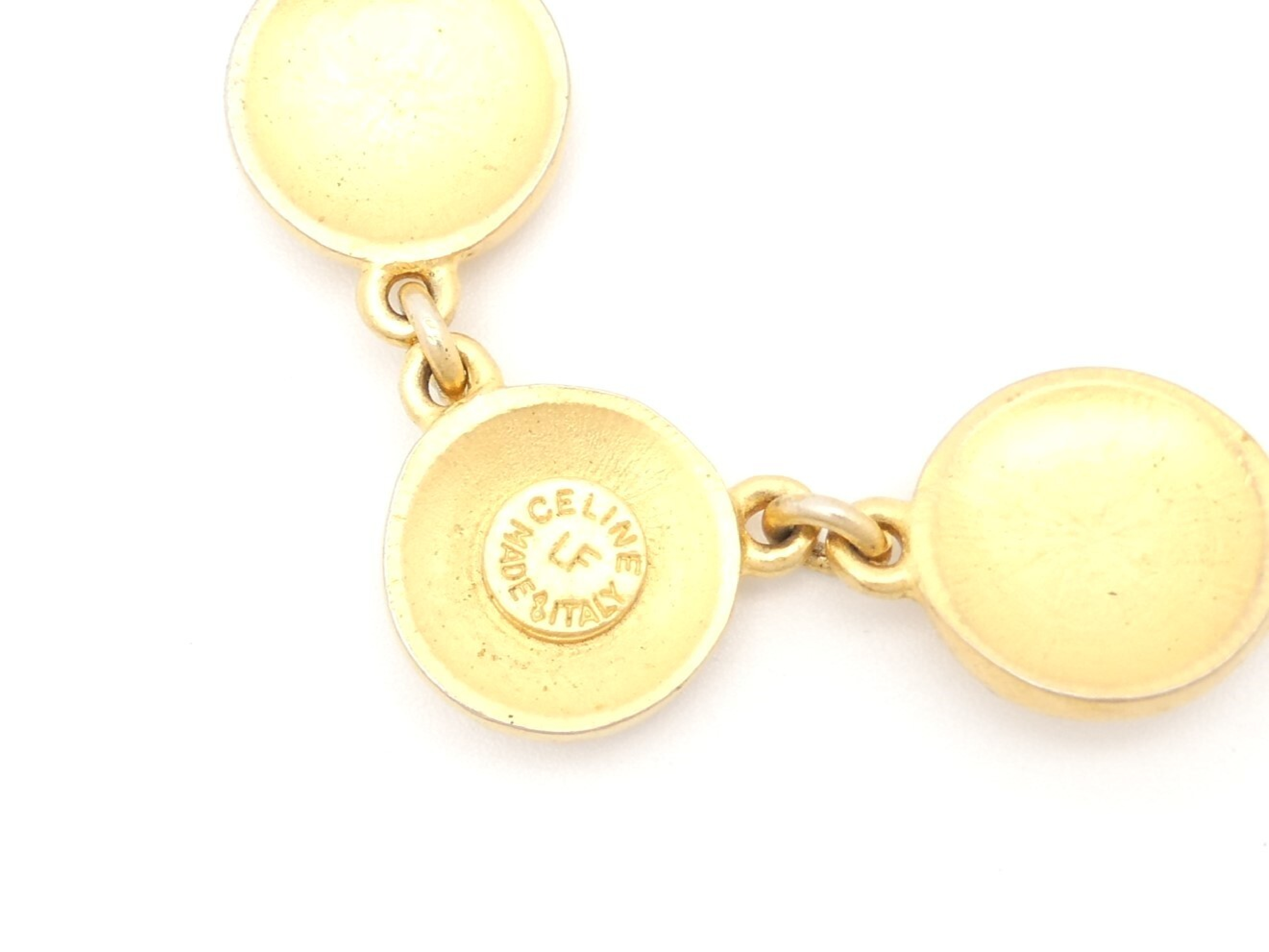 Logo Pearl Gold Necklace — view 8