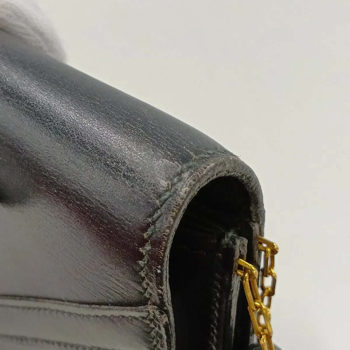 Lyddy Box Calf Black Gold Hardware F: 1976 — view 12