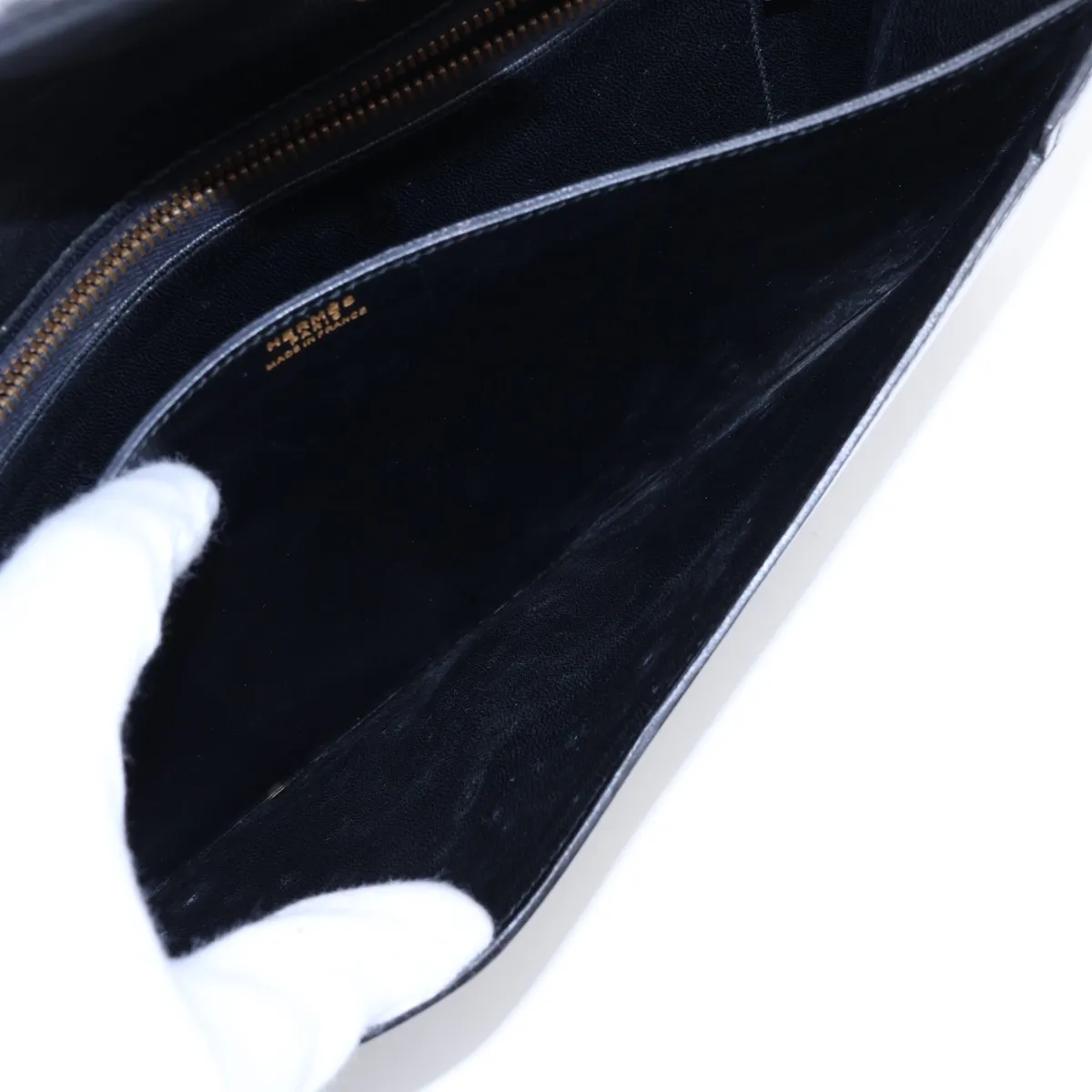 Lyddy Box Calf Black Gold Hardware F: 1976 — view 9