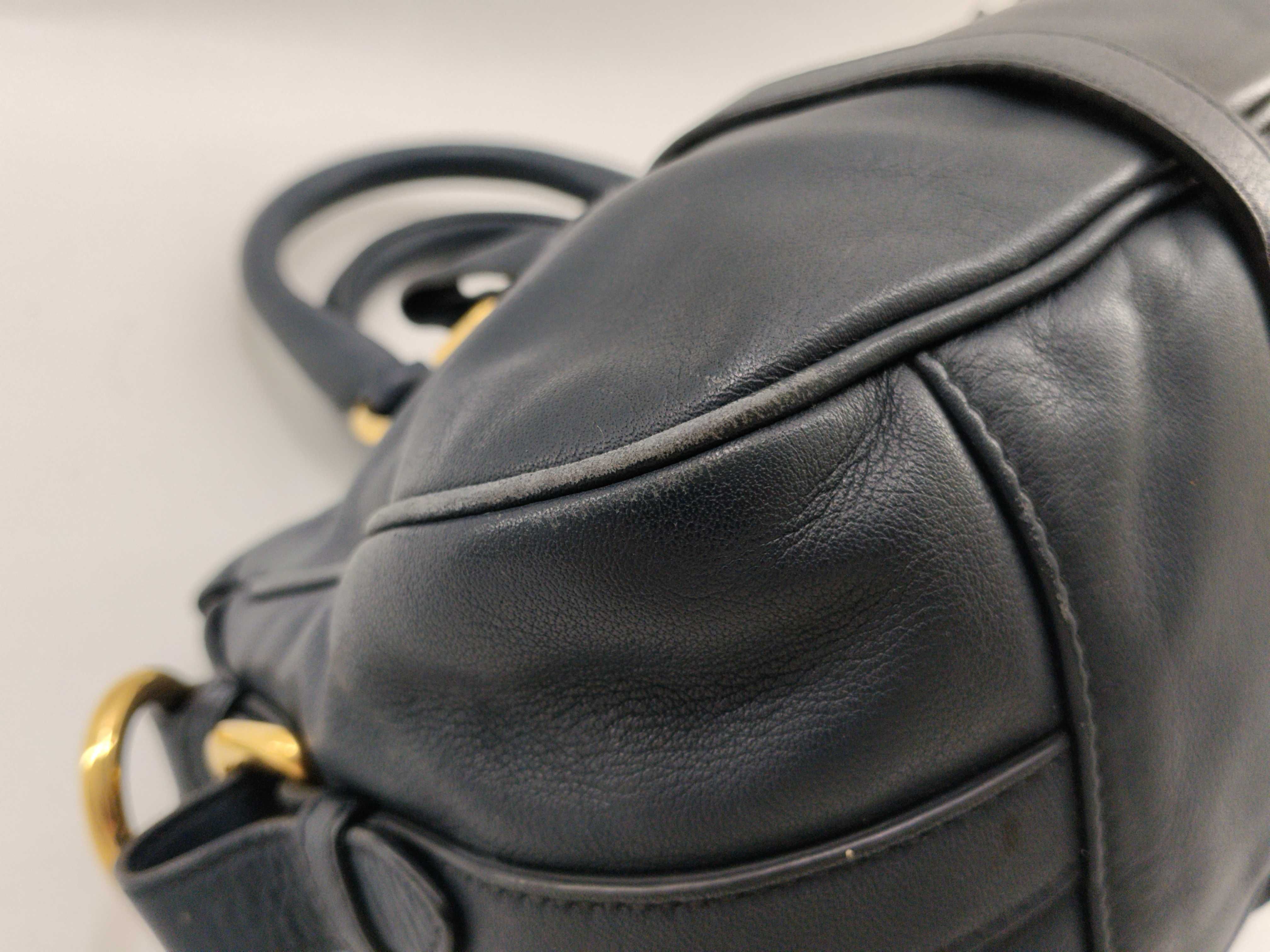 Leather 2-Way Bag Handbag — view 9
