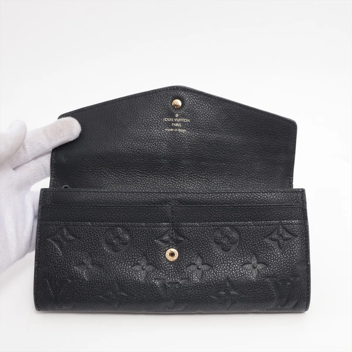 Empreinte Portefeuille Curies M60565 CA4132 Navy Long Wallet — view 3