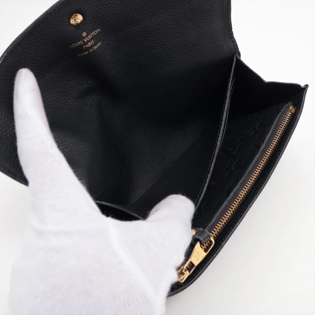 Empreinte Portefeuille Curies M60565 CA4132 Navy Long Wallet — view 4