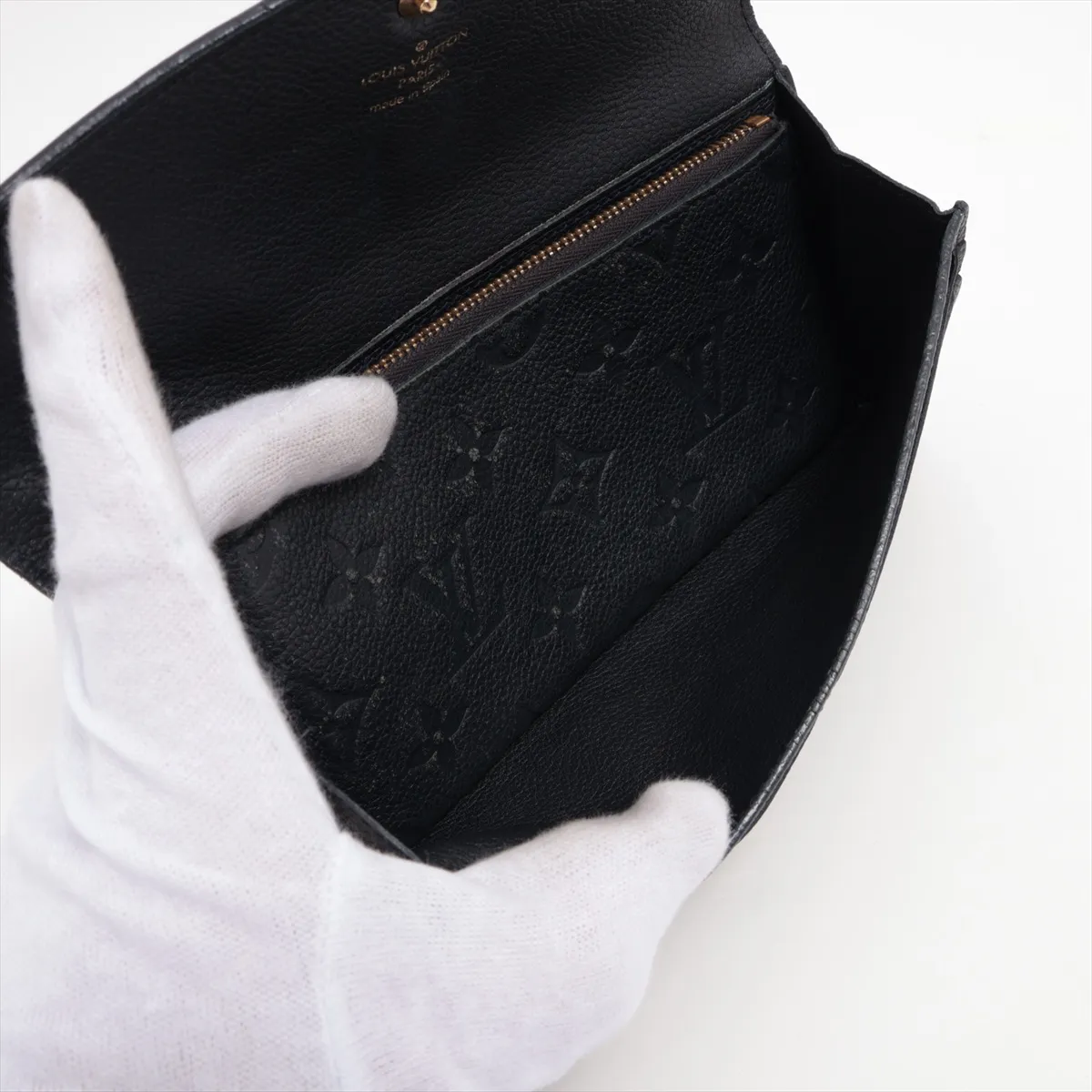 Empreinte Portefeuille Curies M60565 CA4132 Navy Long Wallet — view 6