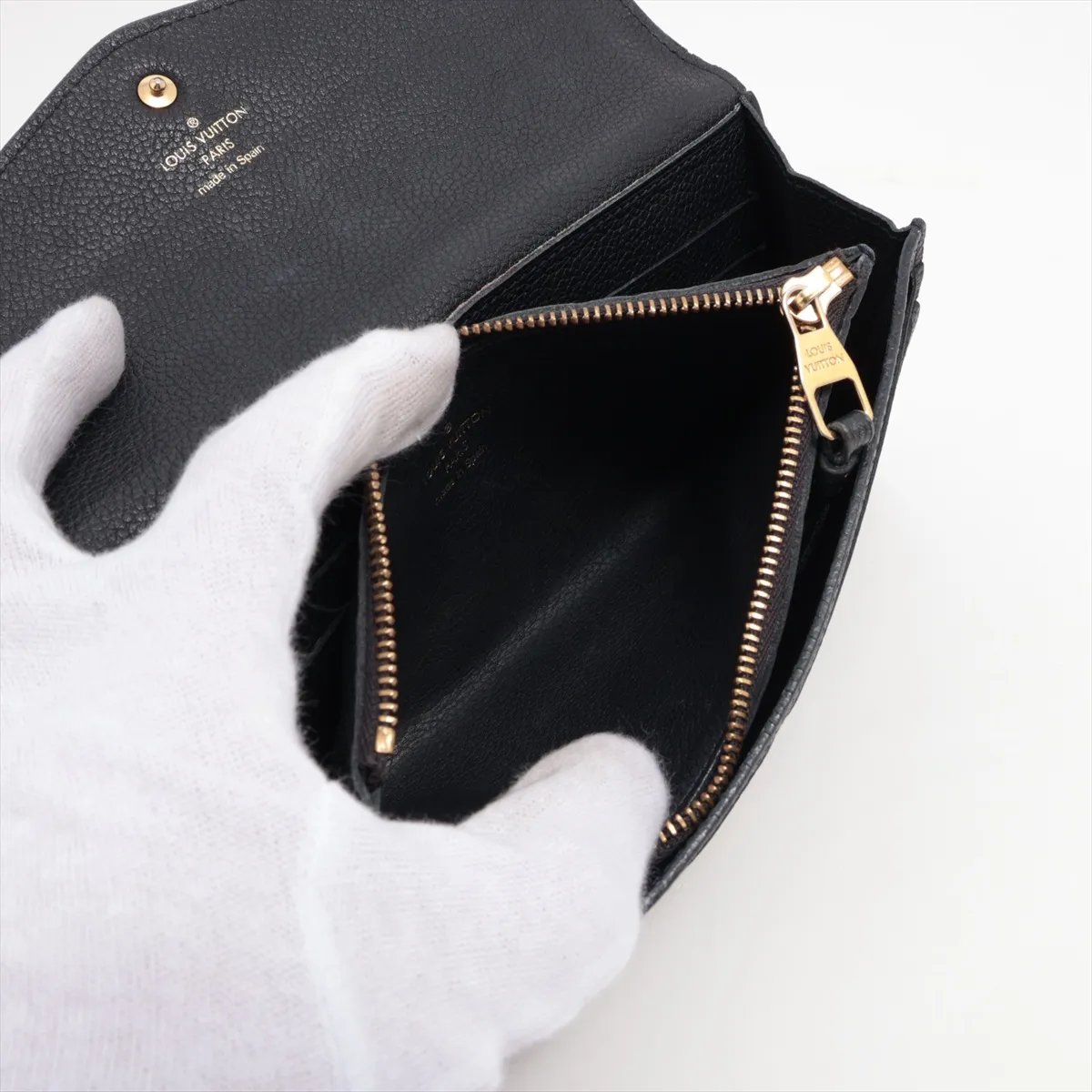 Empreinte Portefeuille Curies M60565 CA4132 Navy Long Wallet — view 7