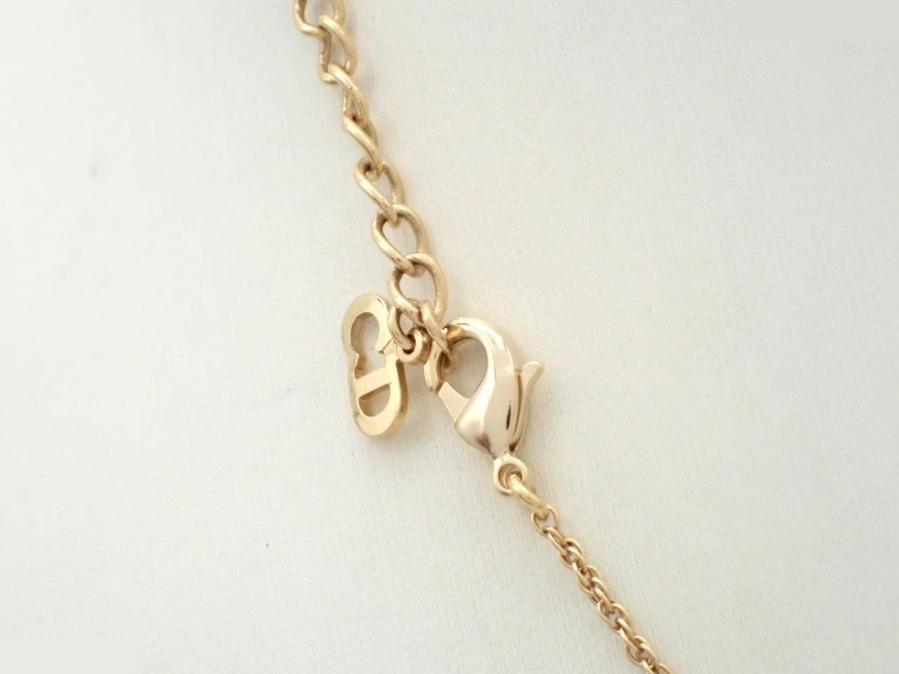 Gold necklace, chain approximately 44cm — view 2