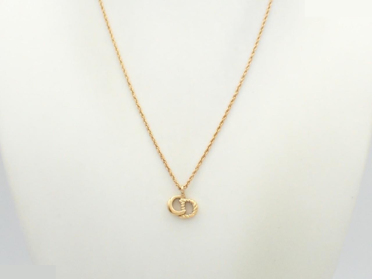 Gold necklace, chain approximately 44cm — view 3