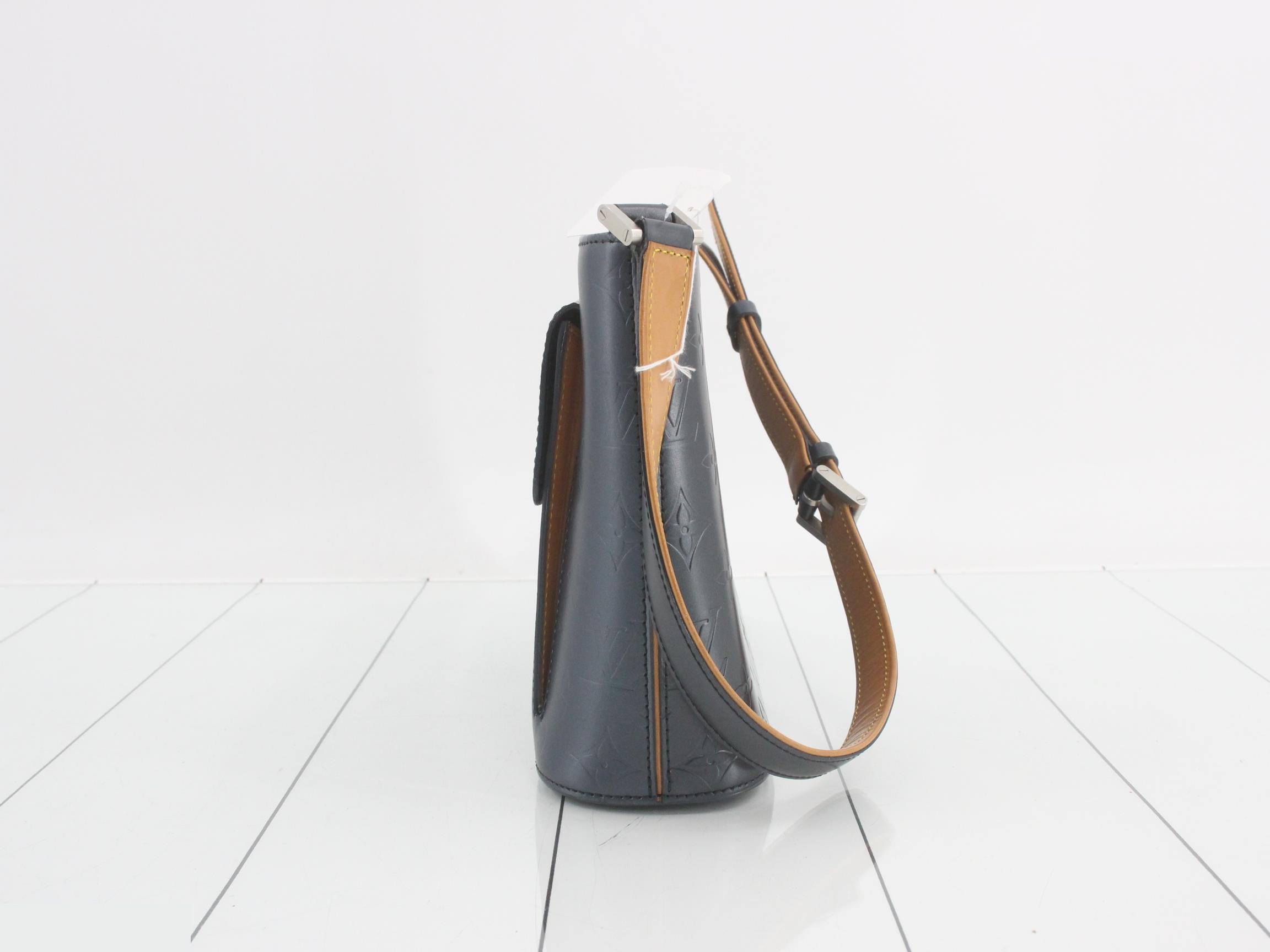 Monogram Matte Alston Shoulder Bag — view 3