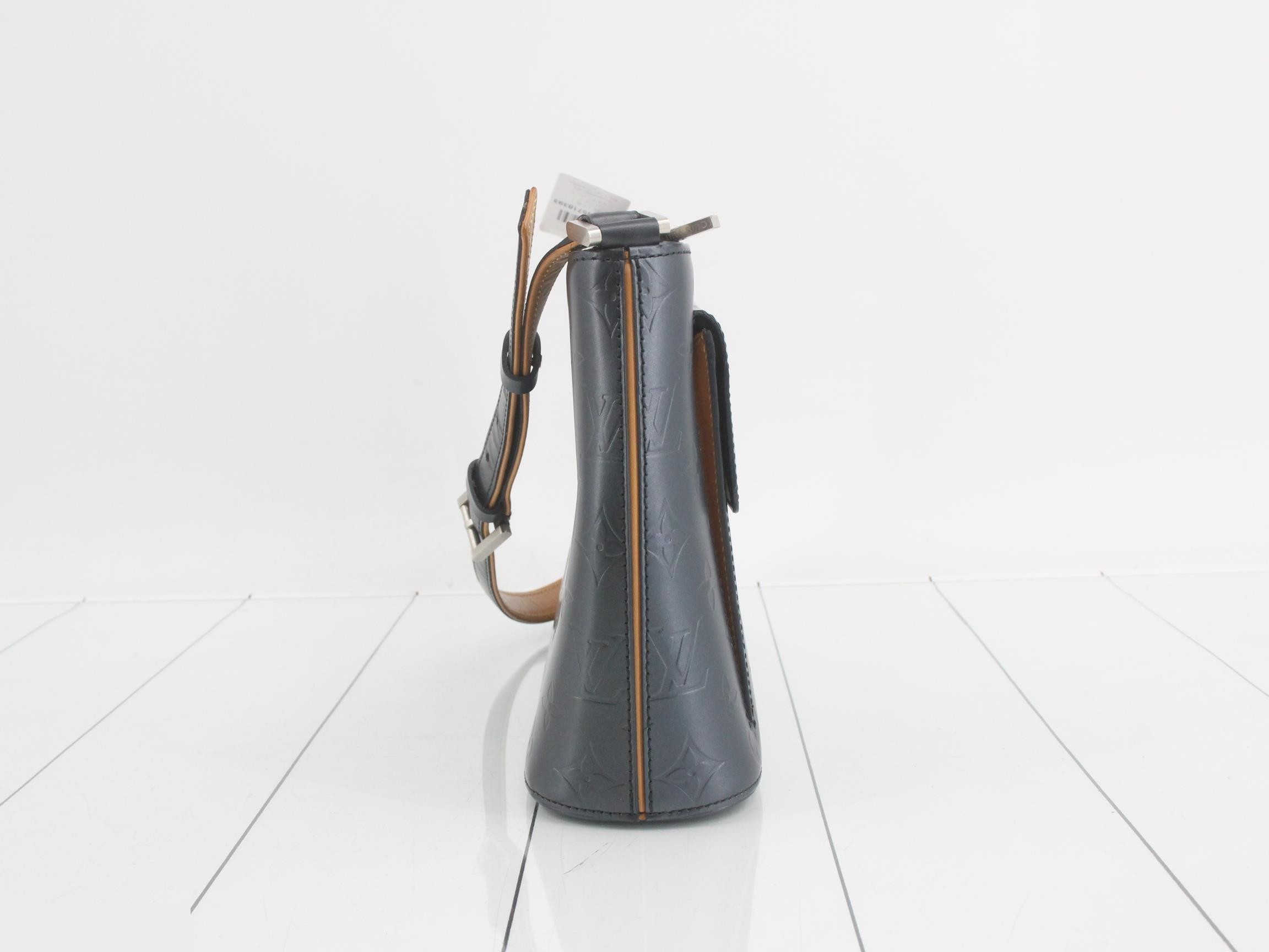 Monogram Matte Alston Shoulder Bag — view 4