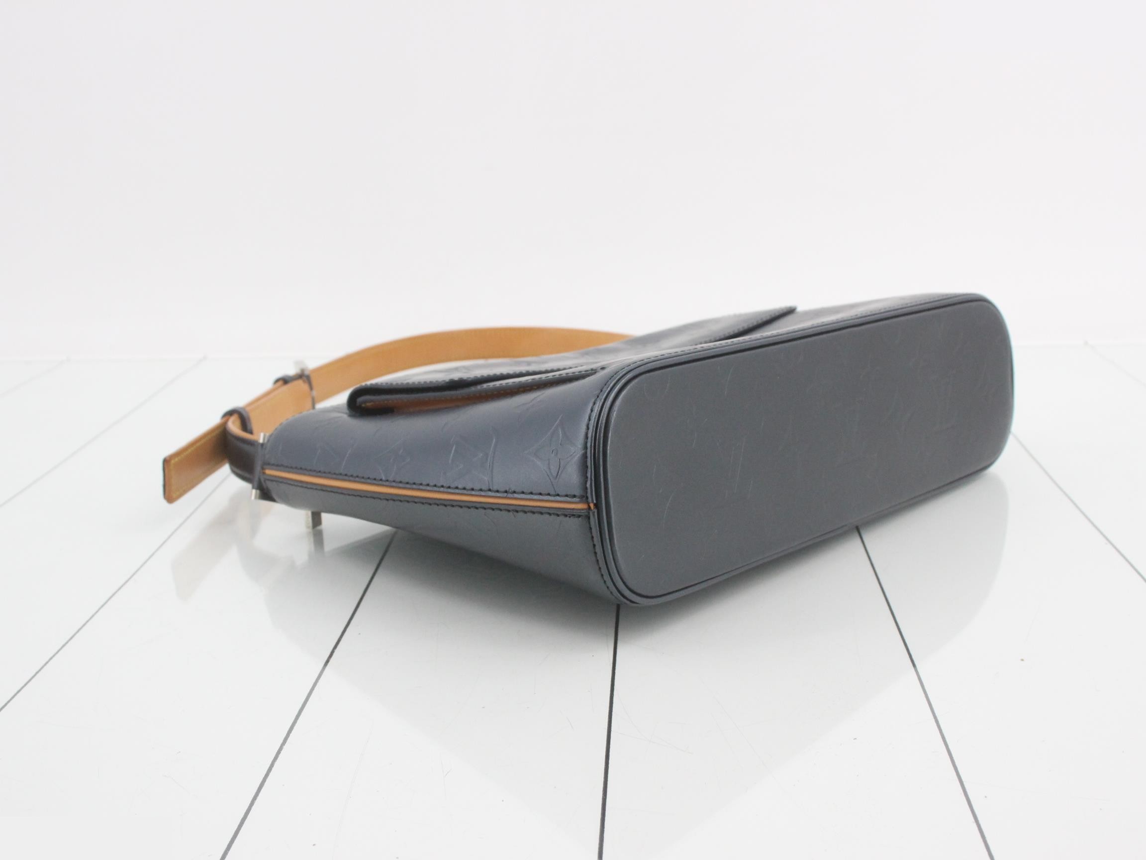 Monogram Matte Alston Shoulder Bag — view 5