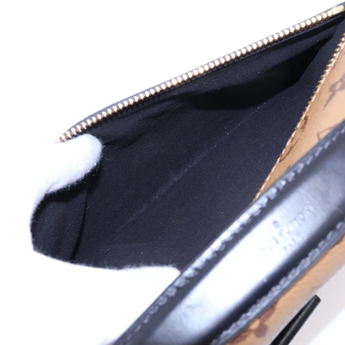 Monogram Reverse Pochette Métis MM M44876 Brown (RFID detected) — view 11
