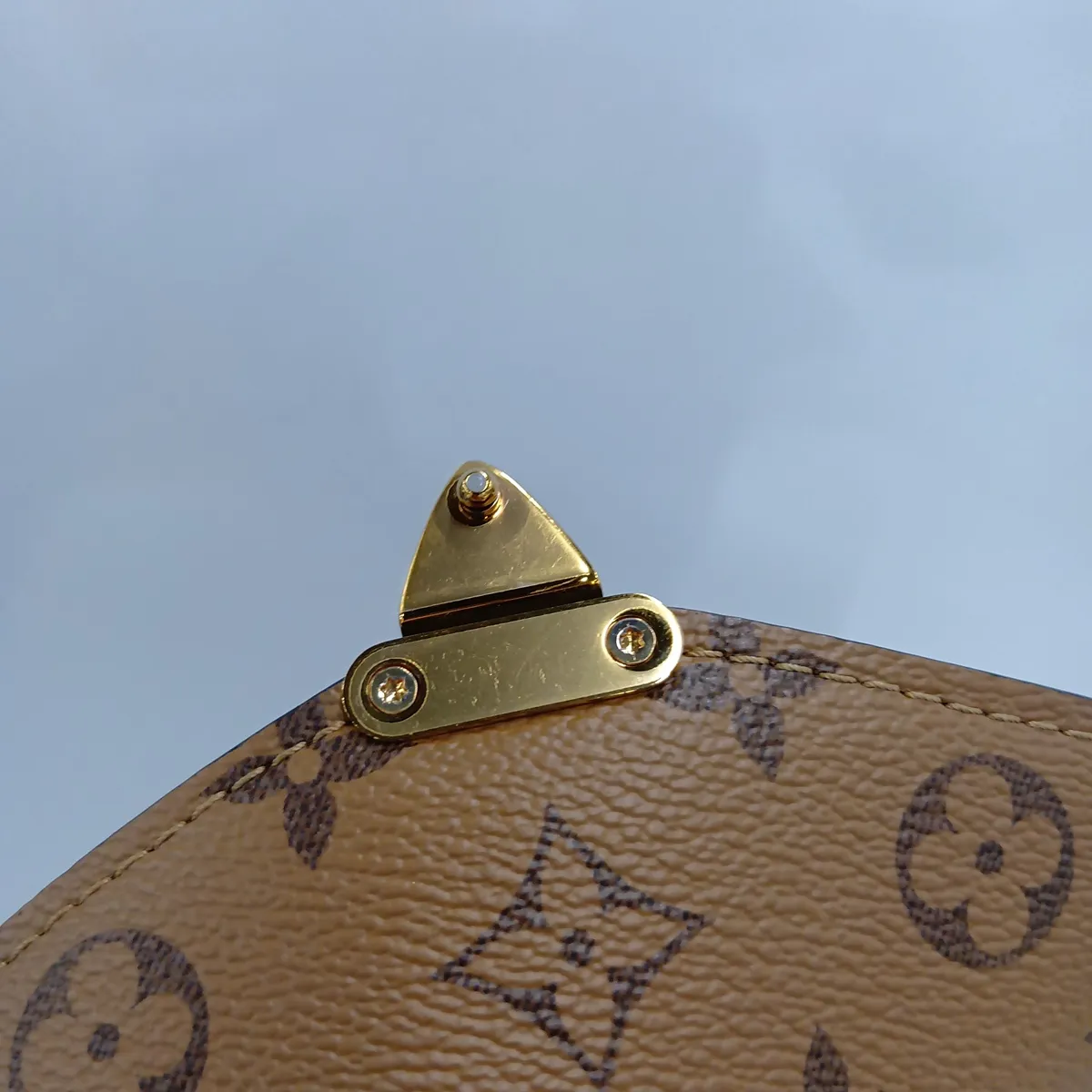 Monogram Reverse Pochette Métis MM M44876 Brown (RFID detected) — view 14