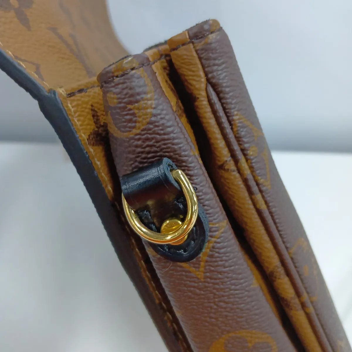 Monogram Reverse Pochette Métis MM M44876 Brown (RFID detected) — view 15