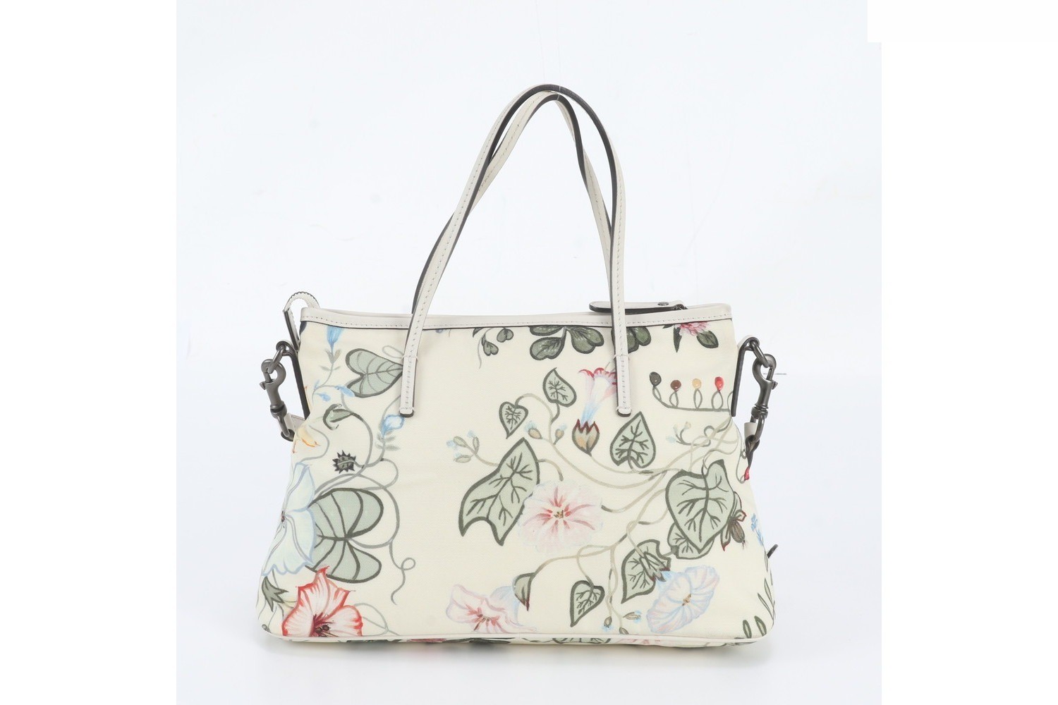 Flower pattern, 353440, leather, 2-way shoulder bag — view 4