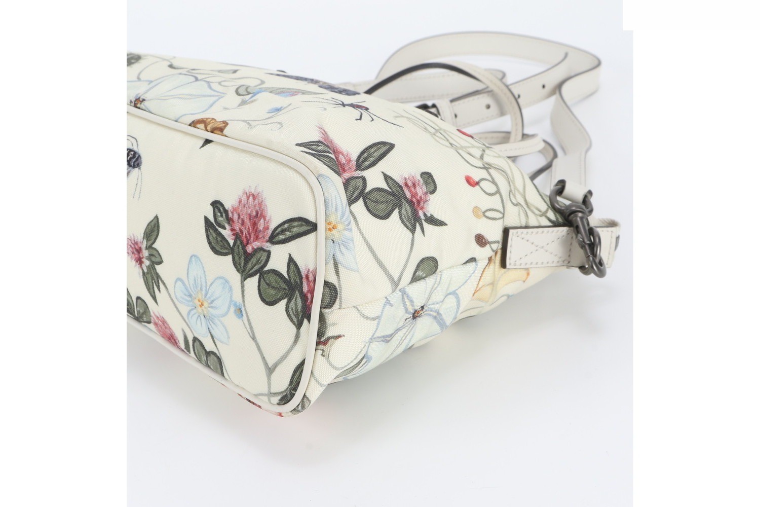 Flower pattern, 353440, leather, 2-way shoulder bag — view 5
